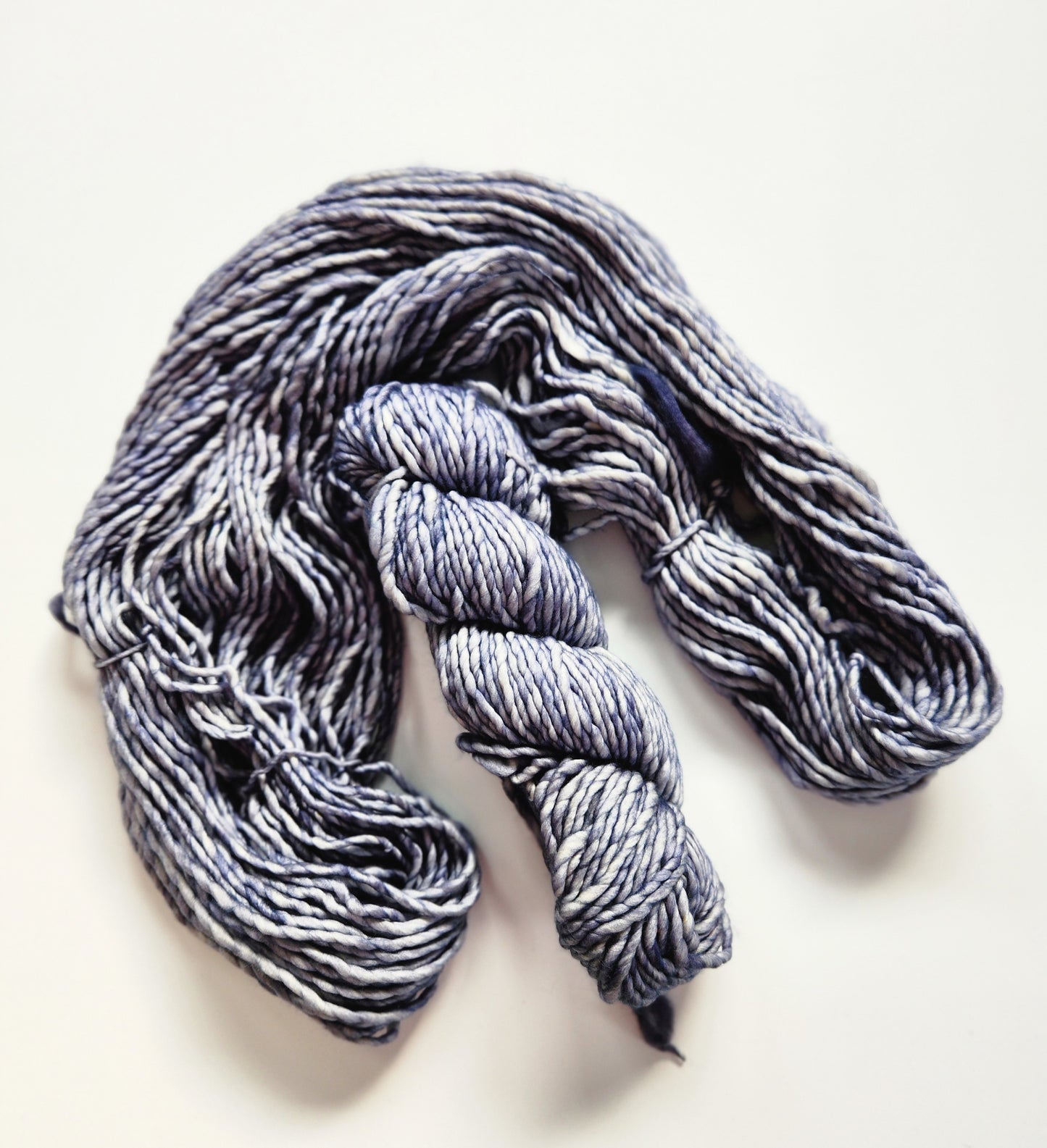 Malabrigo | Noventa | Polar Morn | North Road Knits | Hand Dyed | Merino Wool |  Bulky Yarn | 100% Superwash Merino | Single Ply Twisted