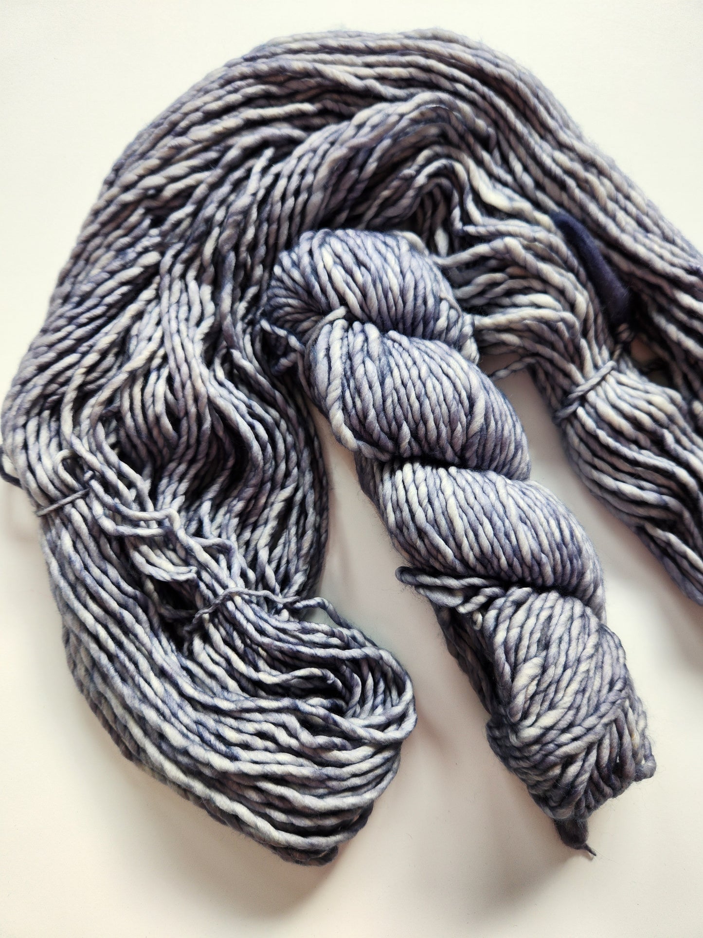 Malabrigo | Noventa | Polar Morn | North Road Knits | Hand Dyed | Merino Wool |  Bulky Yarn | 100% Superwash Merino | Single Ply Twisted
