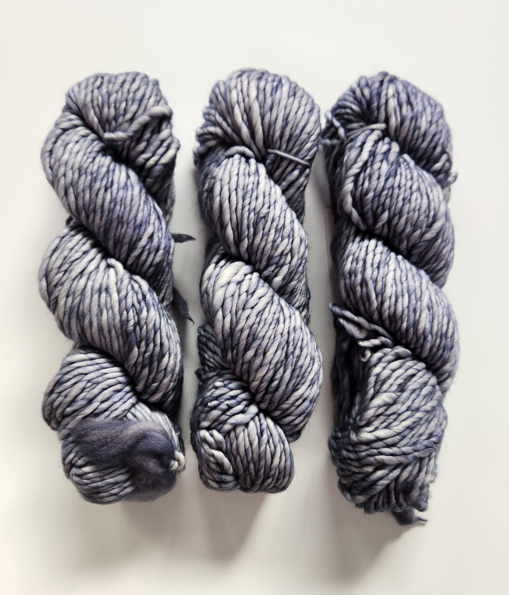 Malabrigo | Noventa | Polar Morn | North Road Knits | Hand Dyed | Merino Wool |  Bulky Yarn | 100% Superwash Merino | Single Ply Twisted