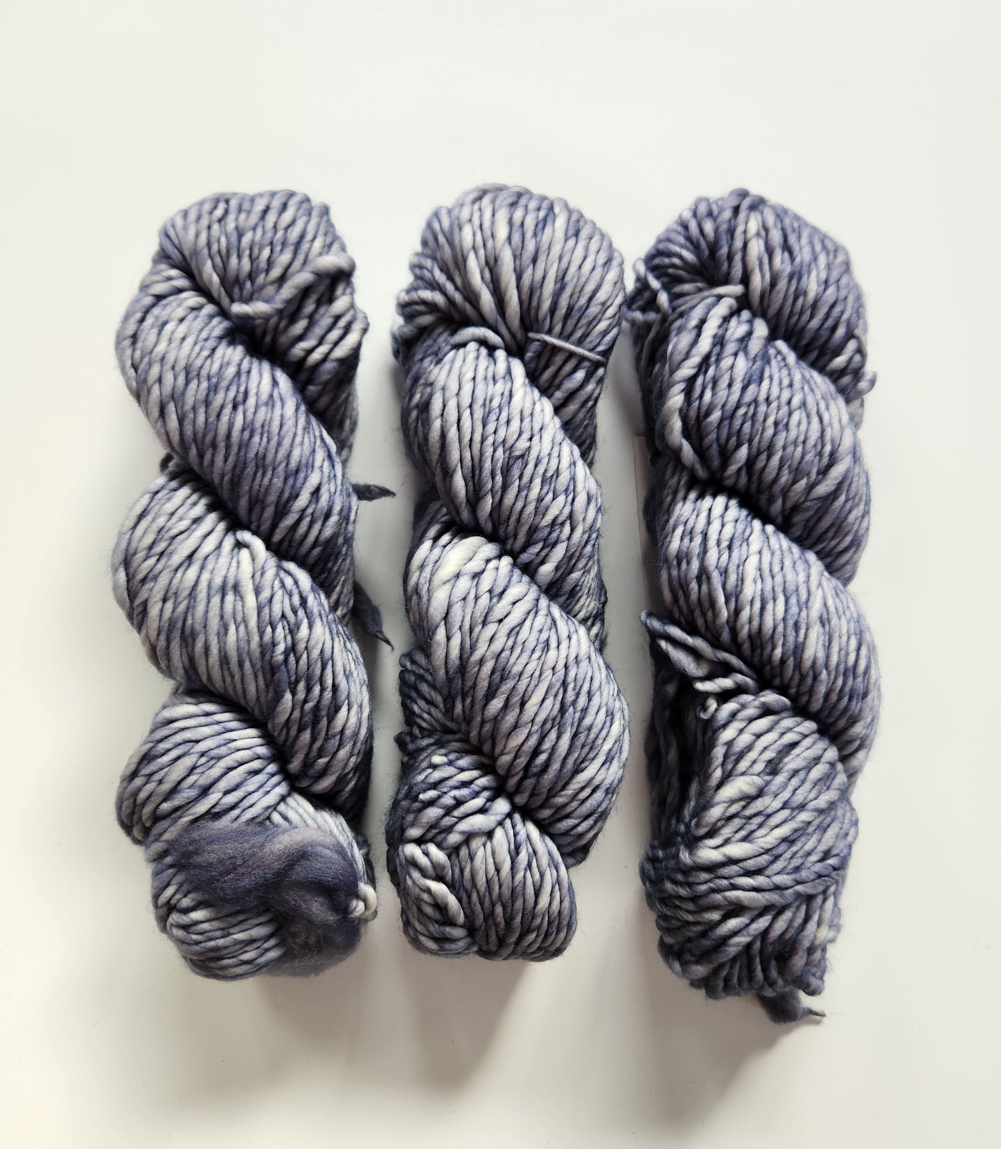 Malabrigo | Noventa | Polar Morn | North Road Knits | Hand Dyed | Merino Wool |  Bulky Yarn | 100% Superwash Merino | Single Ply Twisted