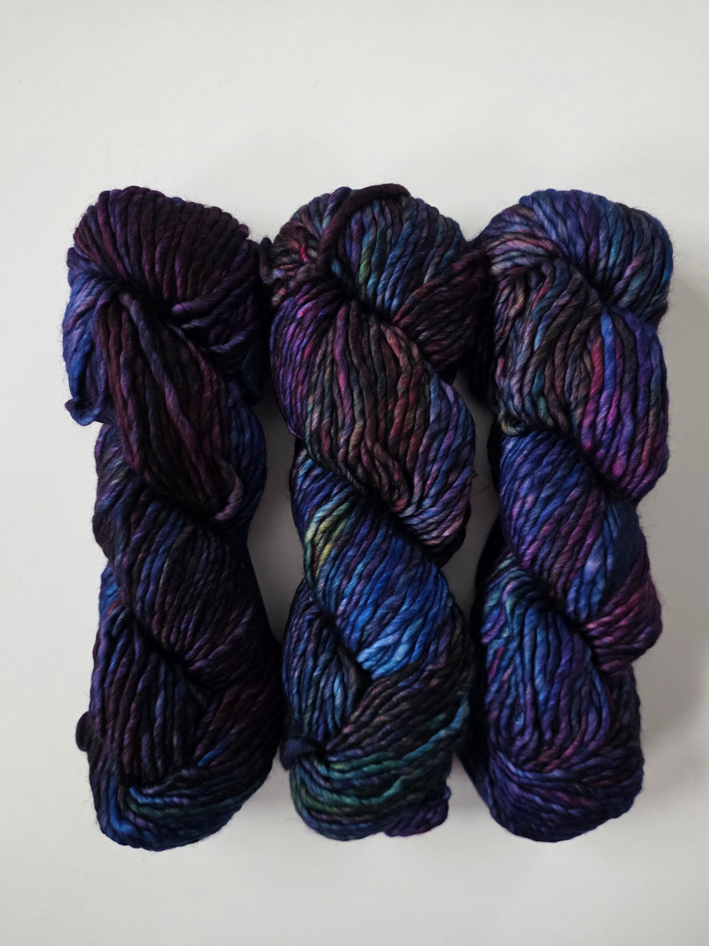 Malabrigo | Noventa | Sombra De Palma | North Road Knits | Hand Dyed | Merino Wool |  Bulky Yarn | 100% Superwash Merino | Single Ply Twisted