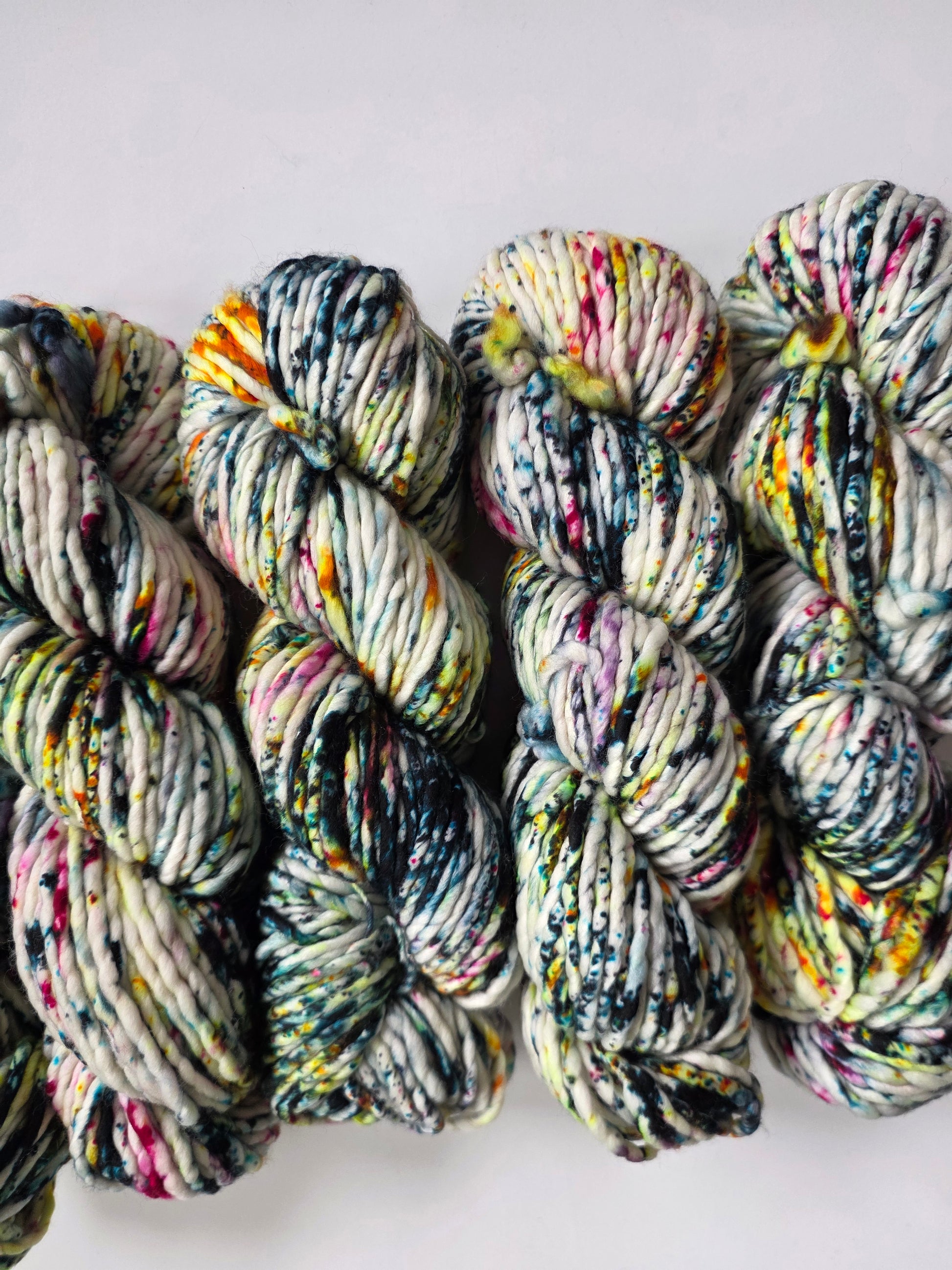 Malabrigo | Noventa | Sweetlip Bandas | North Road Knits | Hand Dyed | Merino Wool |  Bulky Yarn | 100% Superwash Merino | Single Ply Twisted | Yarn Shop | Grand Marais | Minnesota Yarn Shop