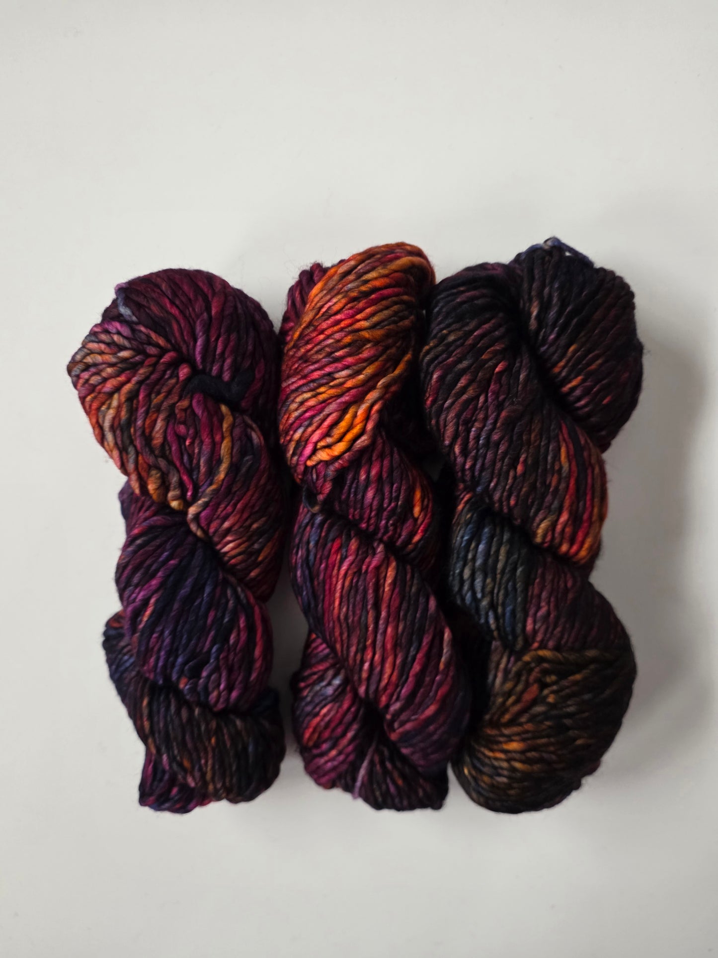 Malabrigo | Noventa | Talisman | North Road Knits | Hand Dyed | Merino Wool |  Bulky Yarn | 100% Superwash Merino | Single Ply Twisted