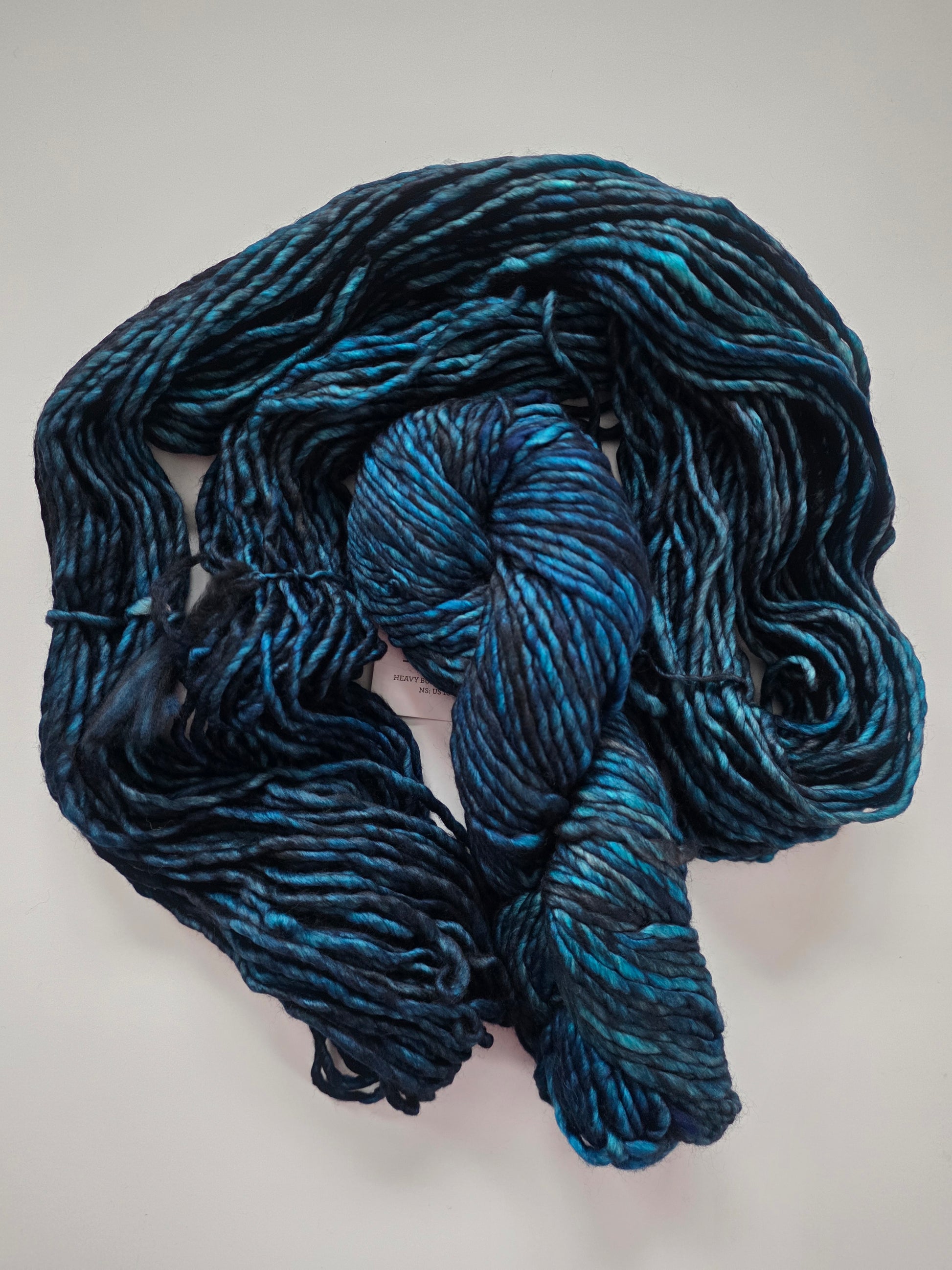Malabrigo | Noventa | Under The Sea | North Road Knits | Hand Dyed | Merino Wool |  Bulky Yarn | 100% Superwash Merino | Single Ply Twisted