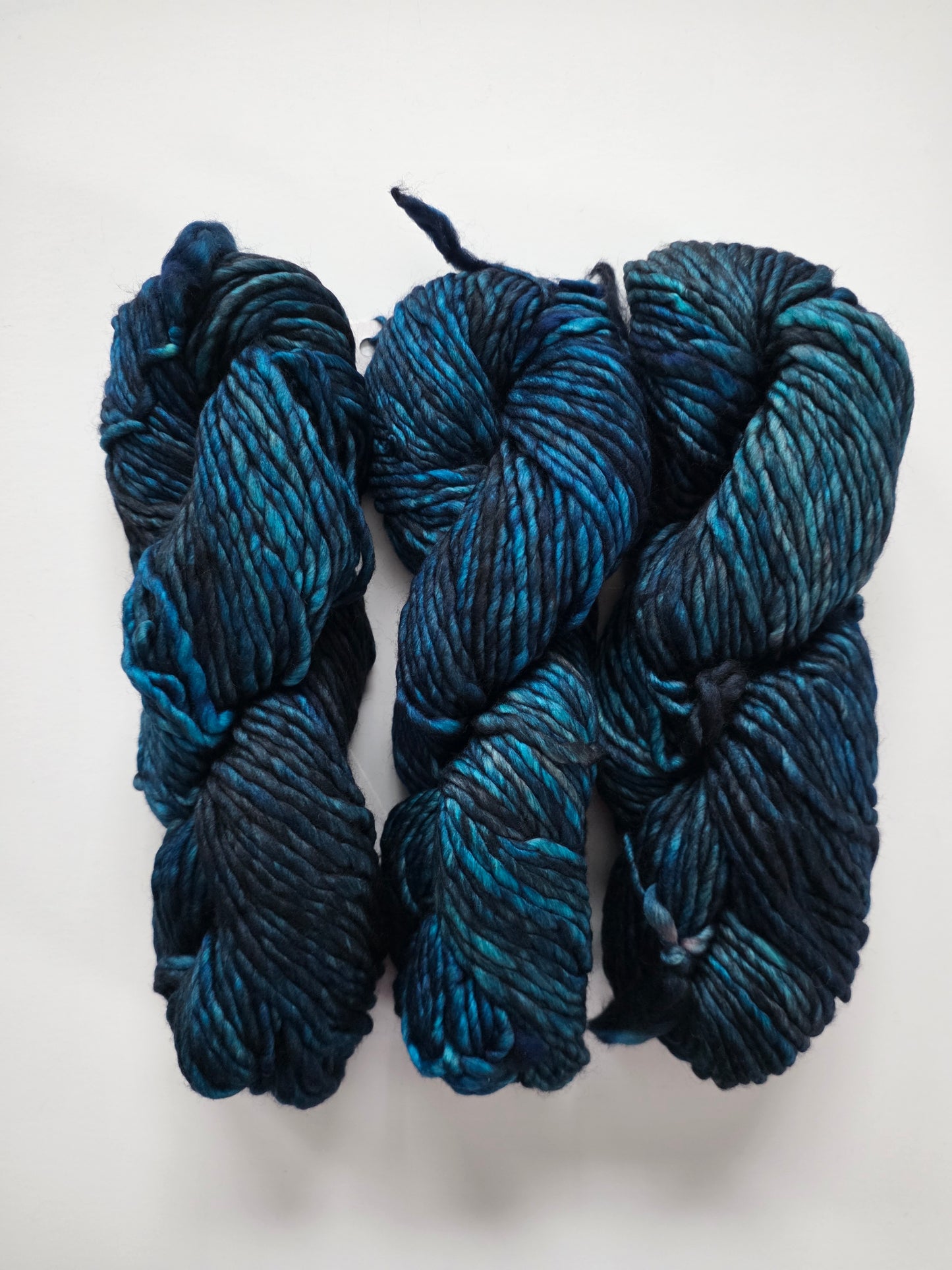 Malabrigo | Noventa | Under The Sea | North Road Knits | Hand Dyed | Merino Wool |  Bulky Yarn | 100% Superwash Merino | Single Ply Twisted