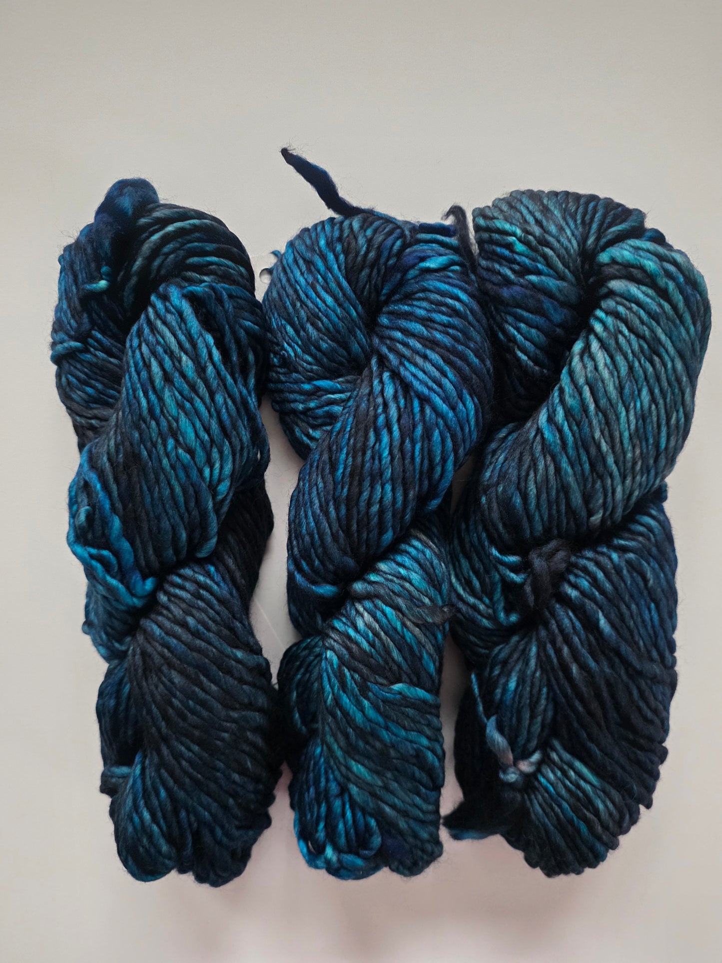 Malabrigo | Noventa | Under The Sea | North Road Knits | Hand Dyed | Merino Wool |  Bulky Yarn | 100% Superwash Merino | Single Ply Twisted