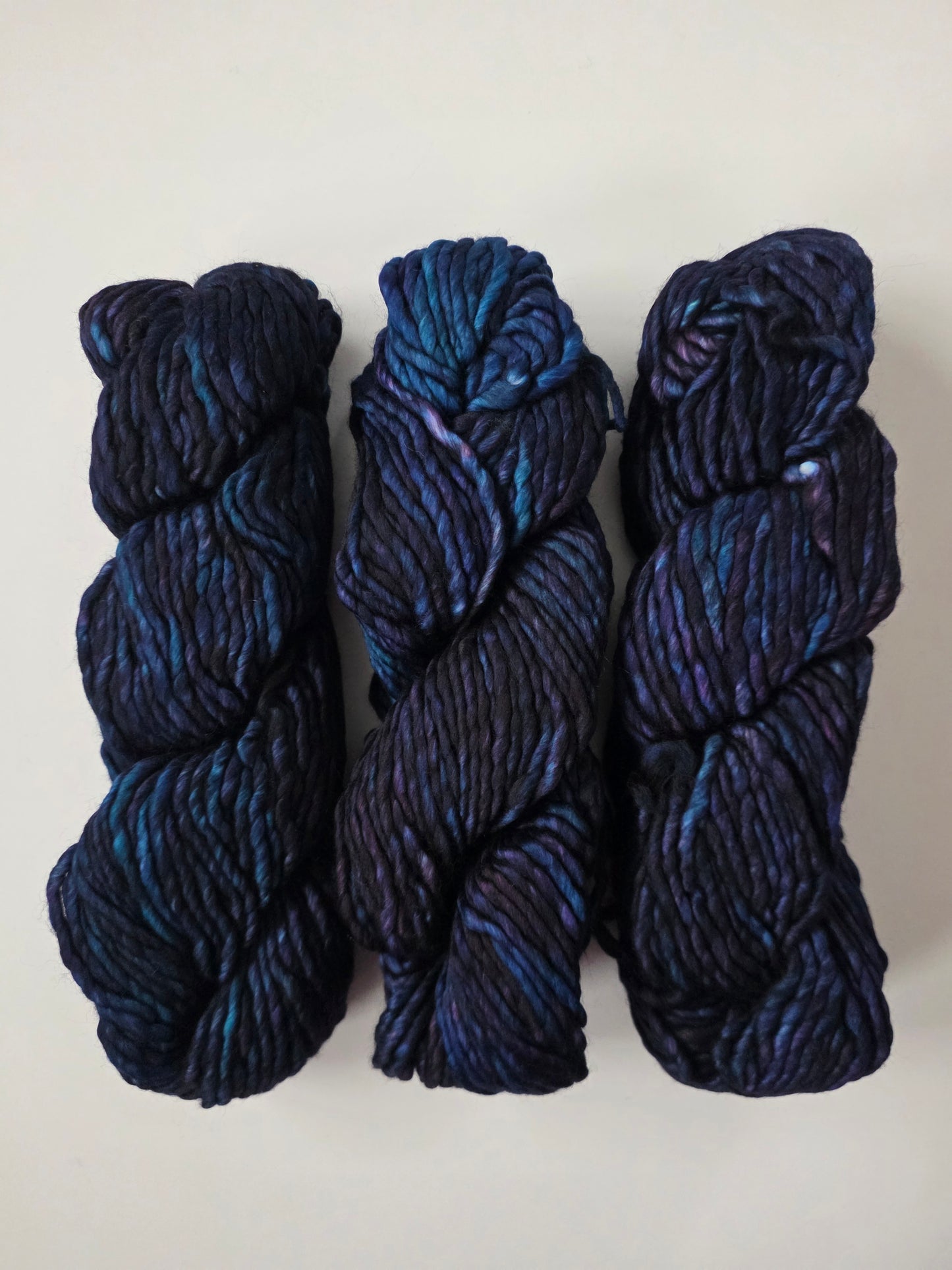 Malabrigo | Noventa | Whale's Road | North Road Knits | Hand Dyed | Merino Wool |  Bulky Yarn | 100% Superwash Merino | Single Ply Twisted