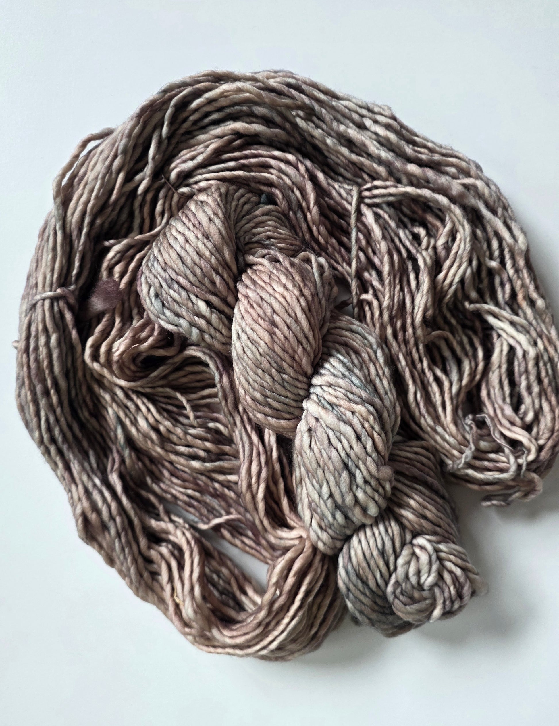 Malabrigo | Noventa | Whole Grain | North Road Knits | Hand Dyed | Merino Wool |  Bulky Yarn | 100% Superwash Merino | Single Ply Twisted | Yarn Shop | Grand Marais | Minnesota Yarn Shop