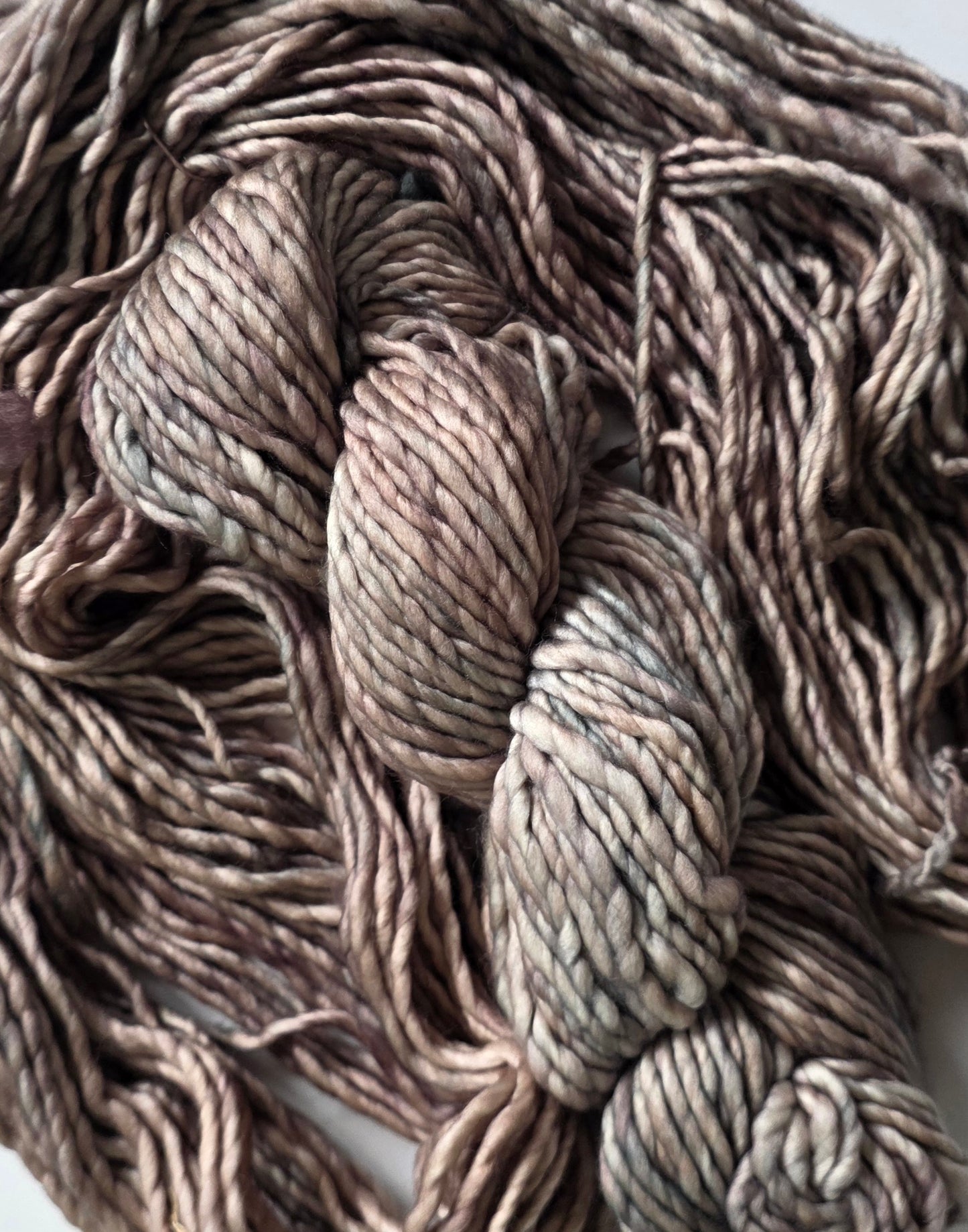 Malabrigo | Noventa | Whole Grain | North Road Knits | Hand Dyed | Merino Wool |  Bulky Yarn | 100% Superwash Merino | Single Ply Twisted | Yarn Shop | Grand Marais | Minnesota Yarn Shop