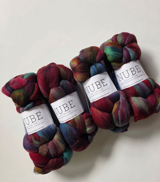 Malabrigo | Nube | Camaleon | North Road Knits | Hand Dyed | Merino Wool | Roving | Yarn Shop | Grand Marais | Minnesota Yarn Shop 