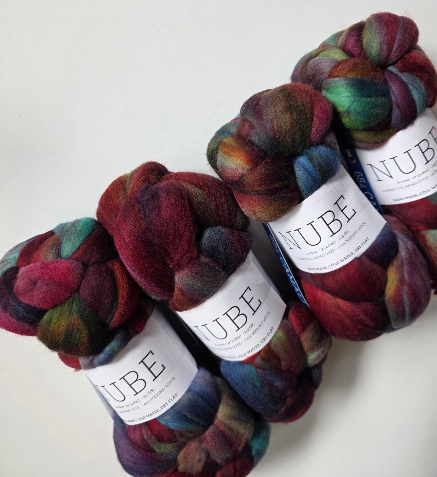 Malabrigo | Nube | Camaleon | North Road Knits | Hand Dyed | Merino Wool | Roving | Yarn Shop | Grand Marais | Minnesota Yarn Shop 