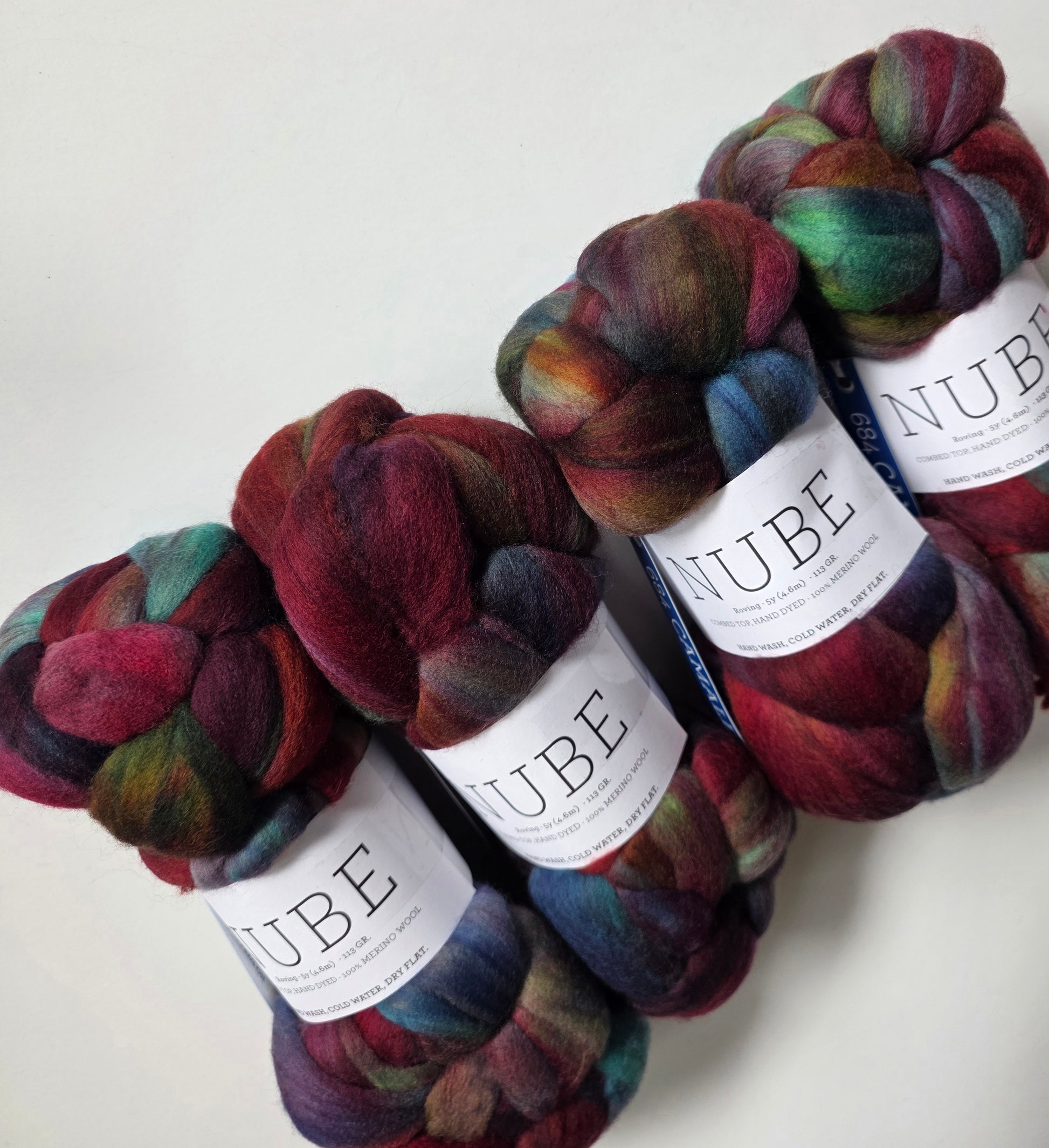 Malabrigo | Nube | Camaleon | North Road Knits | Hand Dyed | Merino Wool | Roving | Yarn Shop | Grand Marais | Minnesota Yarn Shop 