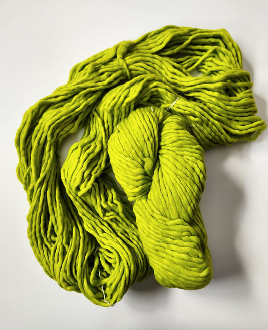 Malabrigo | Rasta | Apple Green | North Road Knits | Hand Dyed | Merino Wool | Super Bulky Yarn