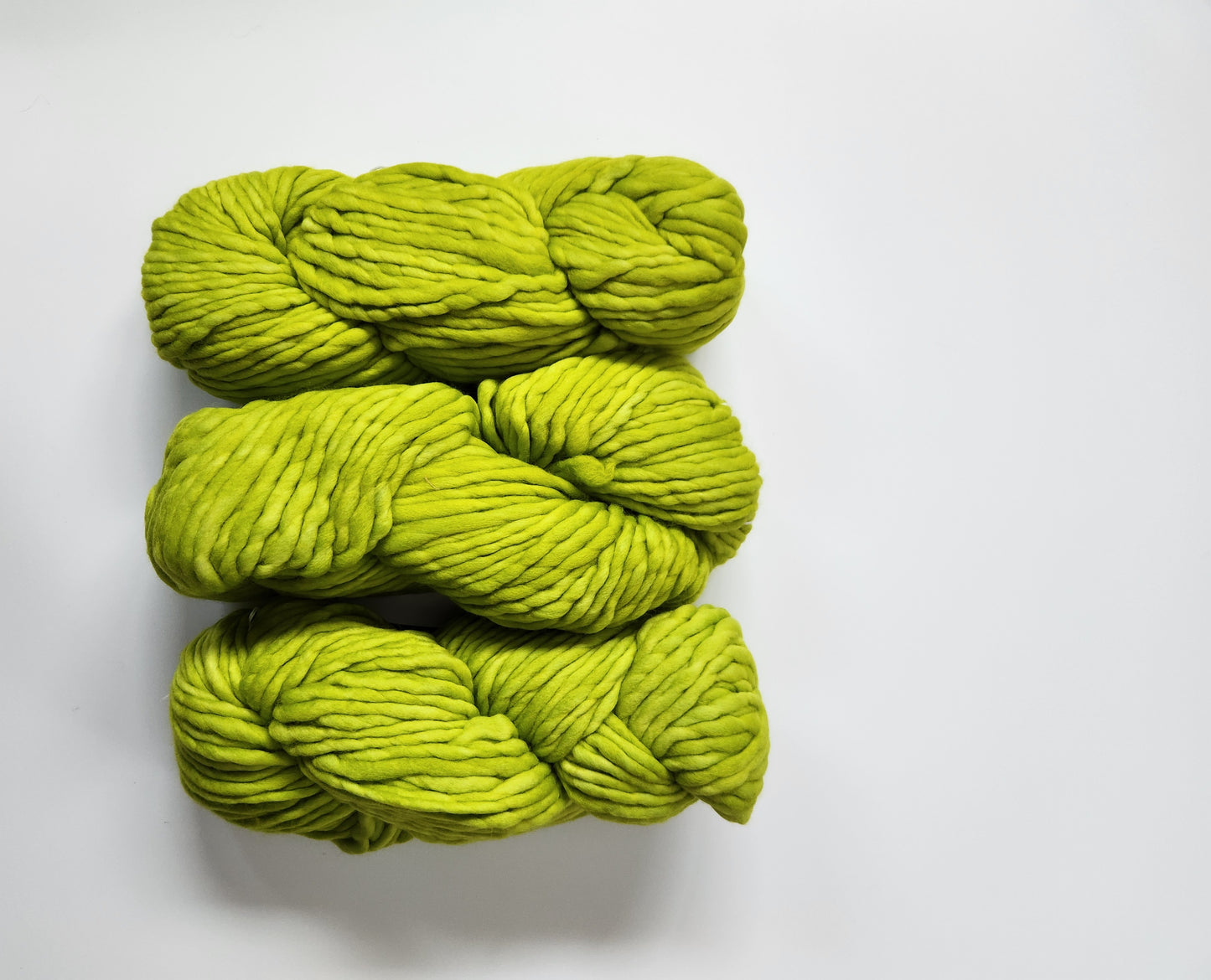 Malabrigo | Rasta | Apple Green | North Road Knits | Hand Dyed | Merino Wool | Super Bulky Yarn