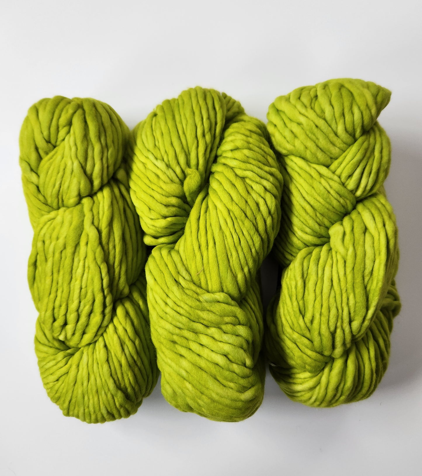 Malabrigo | Rasta | Apple Green | North Road Knits | Hand Dyed | Merino Wool | Super Bulky Yarn
