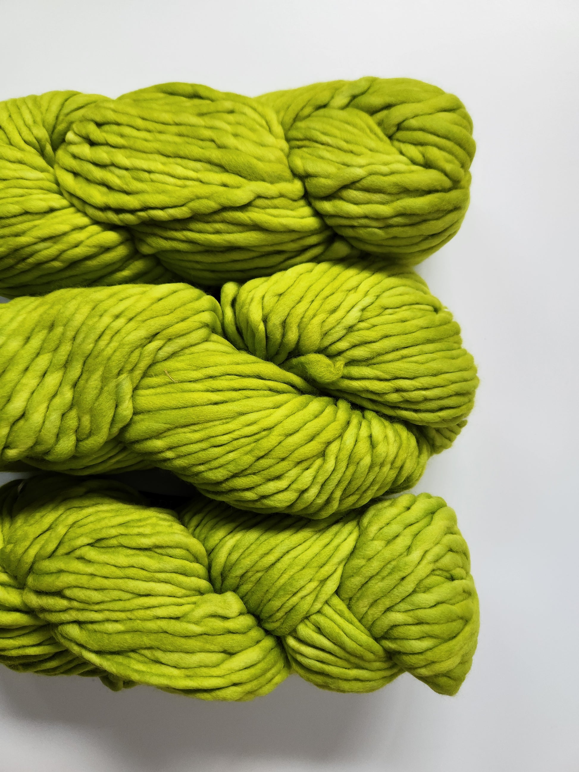 Malabrigo | Rasta | Apple Green | North Road Knits | Hand Dyed | Merino Wool | Super Bulky Yarn