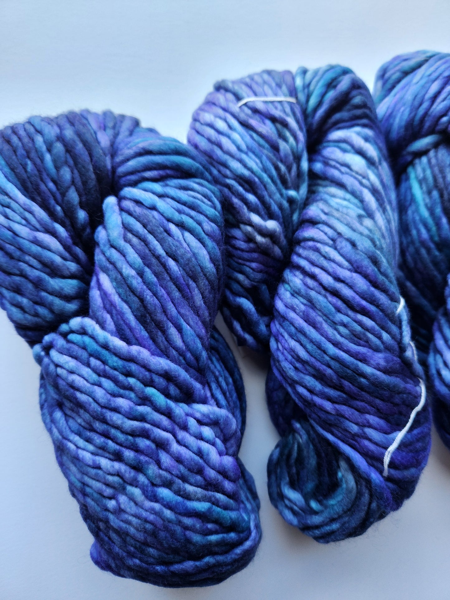 Malabrigo | Rasta | Azules | North Road Knits | Hand Dyed | Merino Wool | Super Bulky Yarn