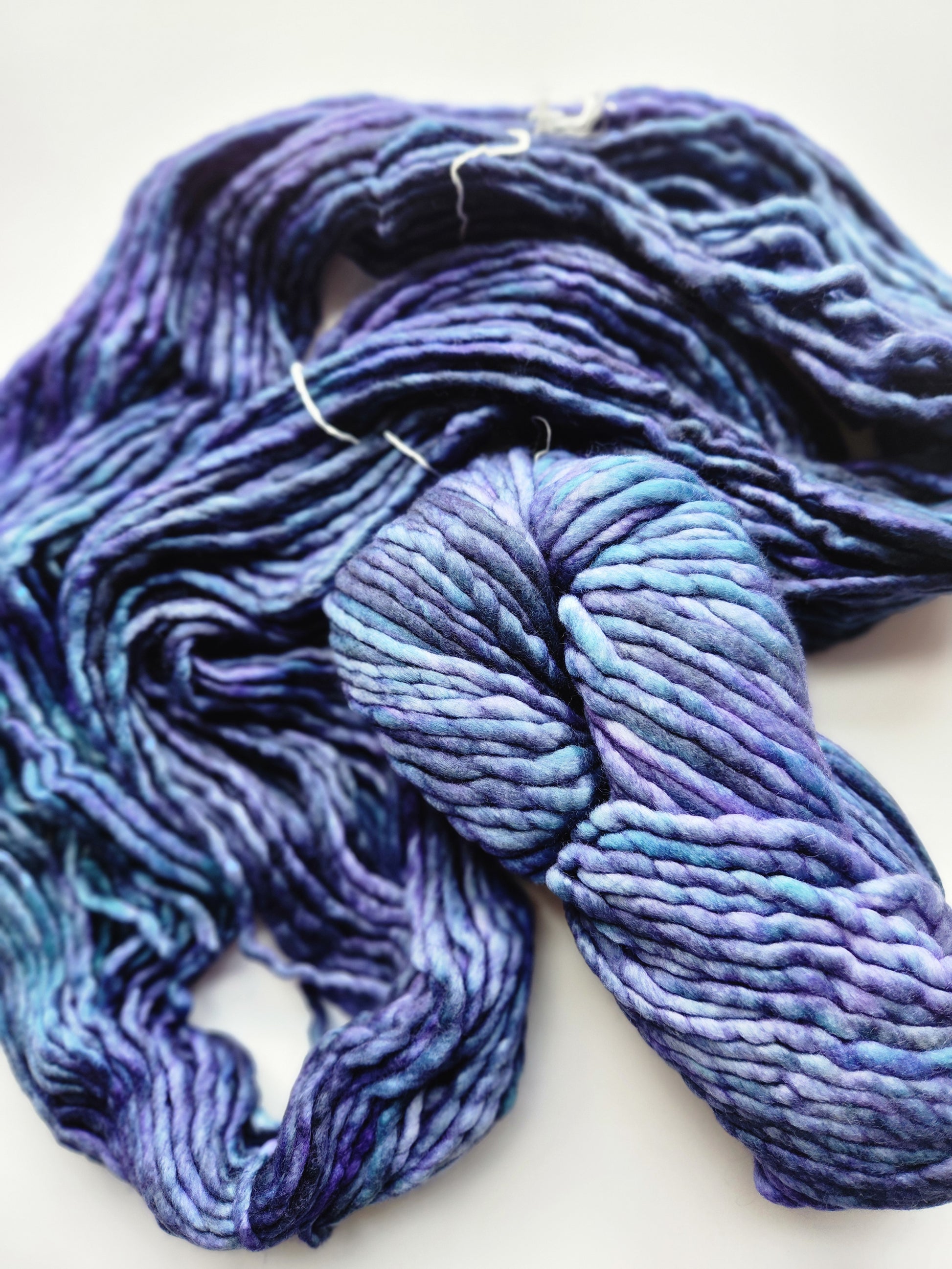 Malabrigo | Rasta | Azules | North Road Knits | Hand Dyed | Merino Wool | Super Bulky Yarn