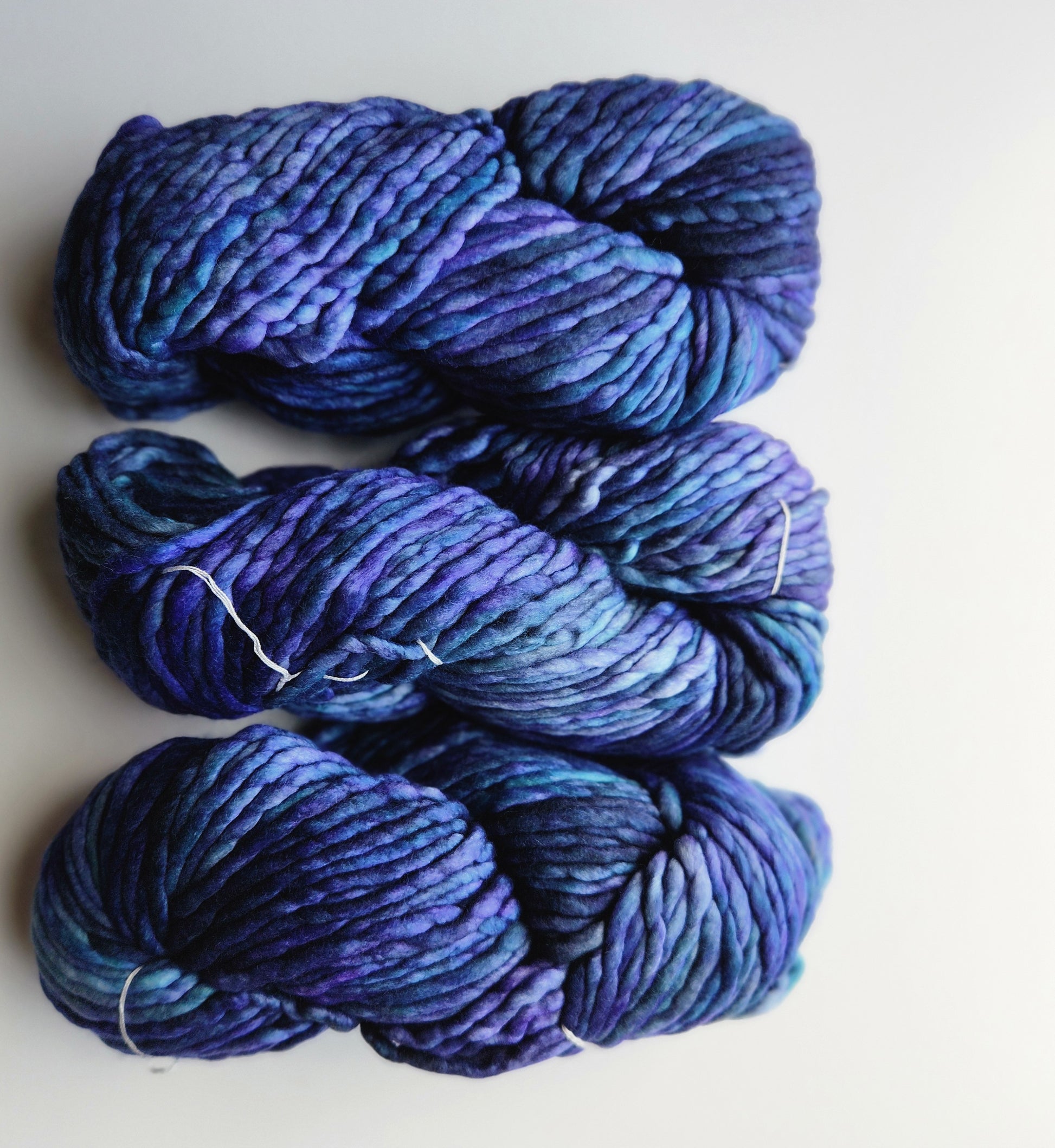 Malabrigo | Rasta | Azules | North Road Knits | Hand Dyed | Merino Wool | Super Bulky Yarn