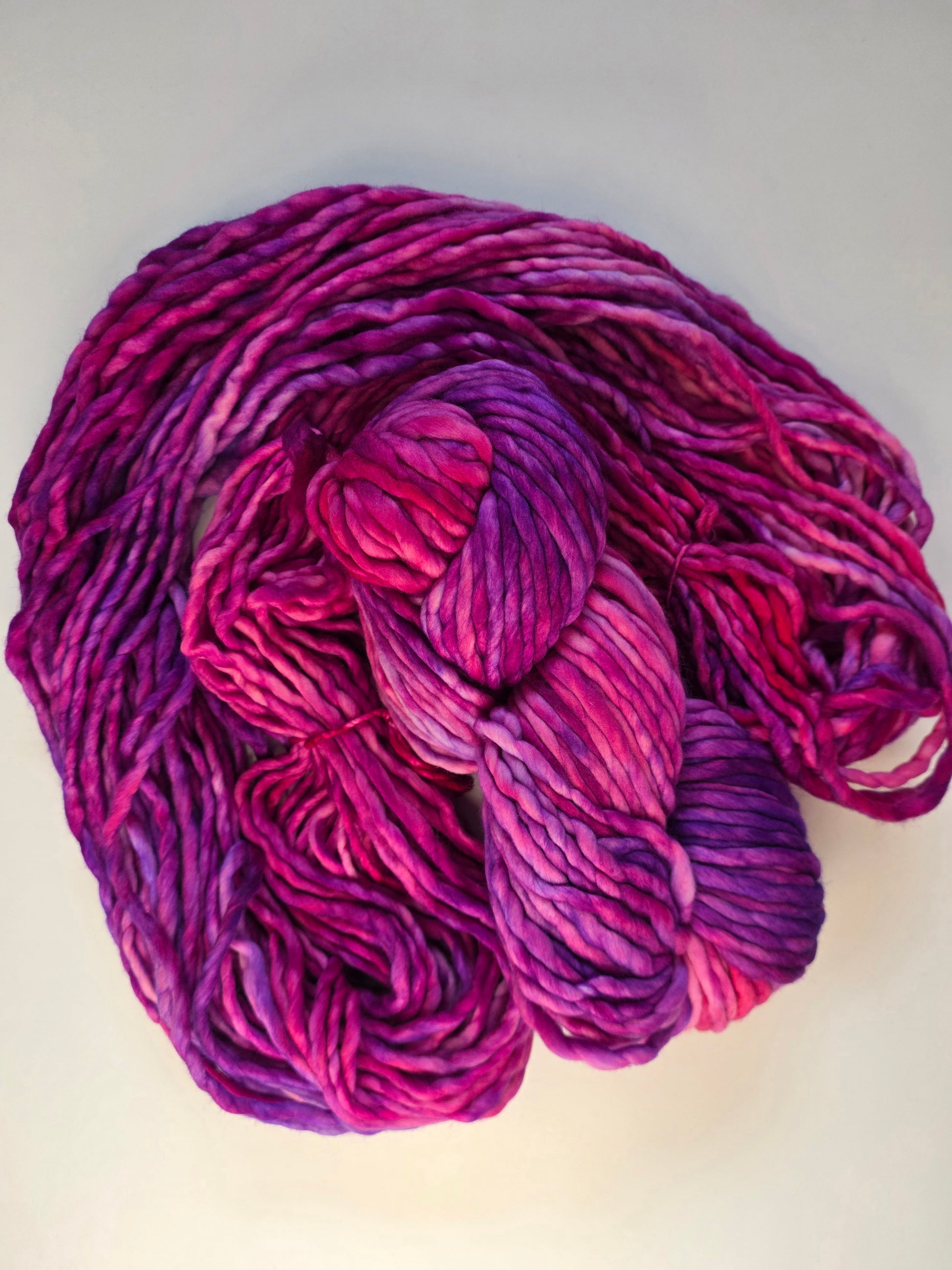 Malabrigo | Rasta | Baya Electrica | North Road Knits | Hand Dyed | Merino Wool | Super Bulky Yarn