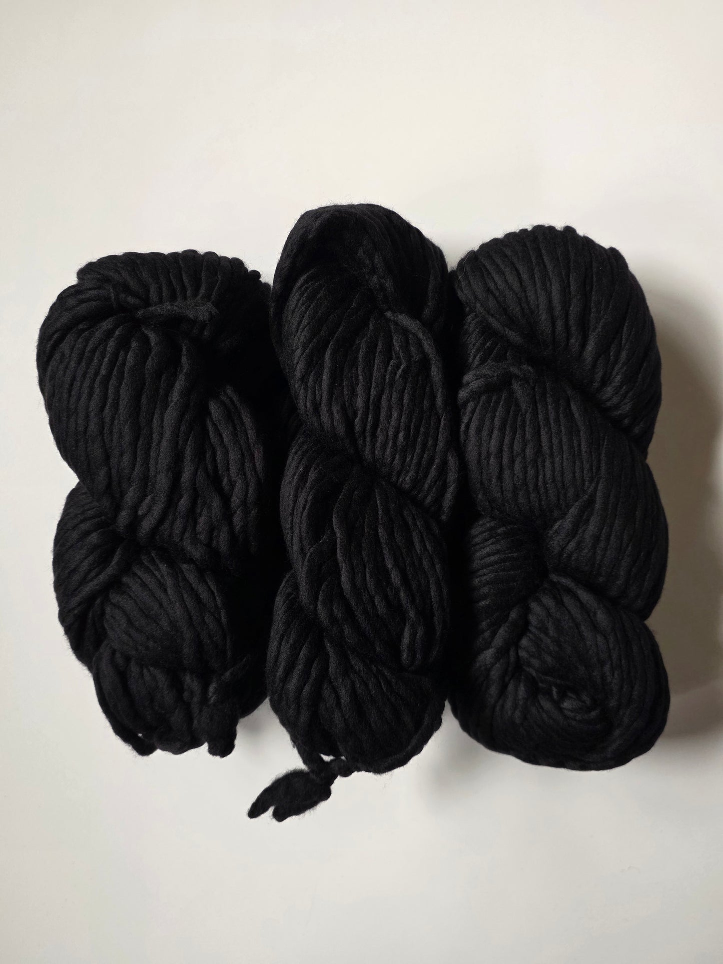 Malabrigo | Rasta | Black | North Road Knits | Hand Dyed | Merino Wool | Super Bulky Yarn