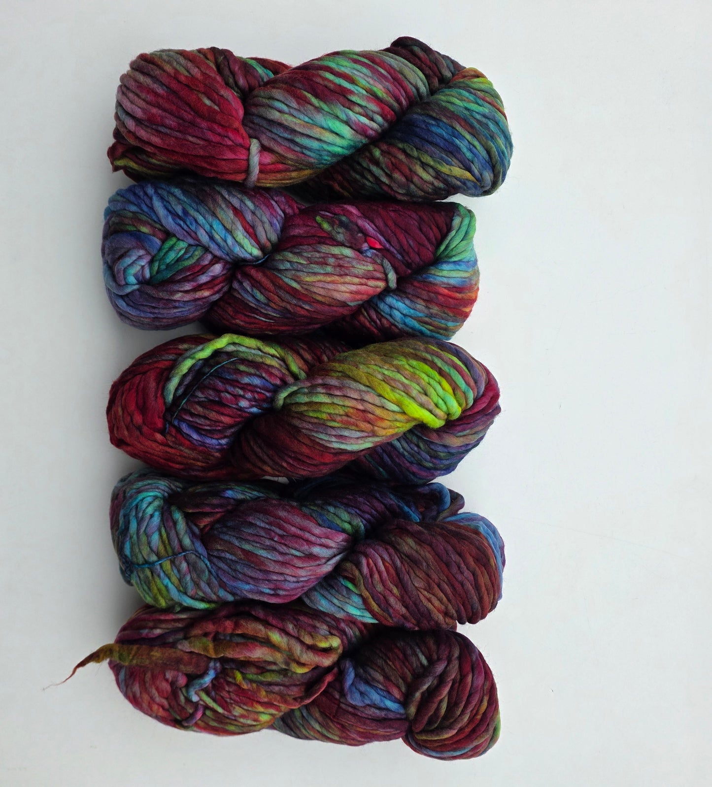 Malabrigo | Rasta | Camaleon | North Road Knits | Hand Dyed | Merino Wool | Super Bulky Yarn | Exclusive | Custom