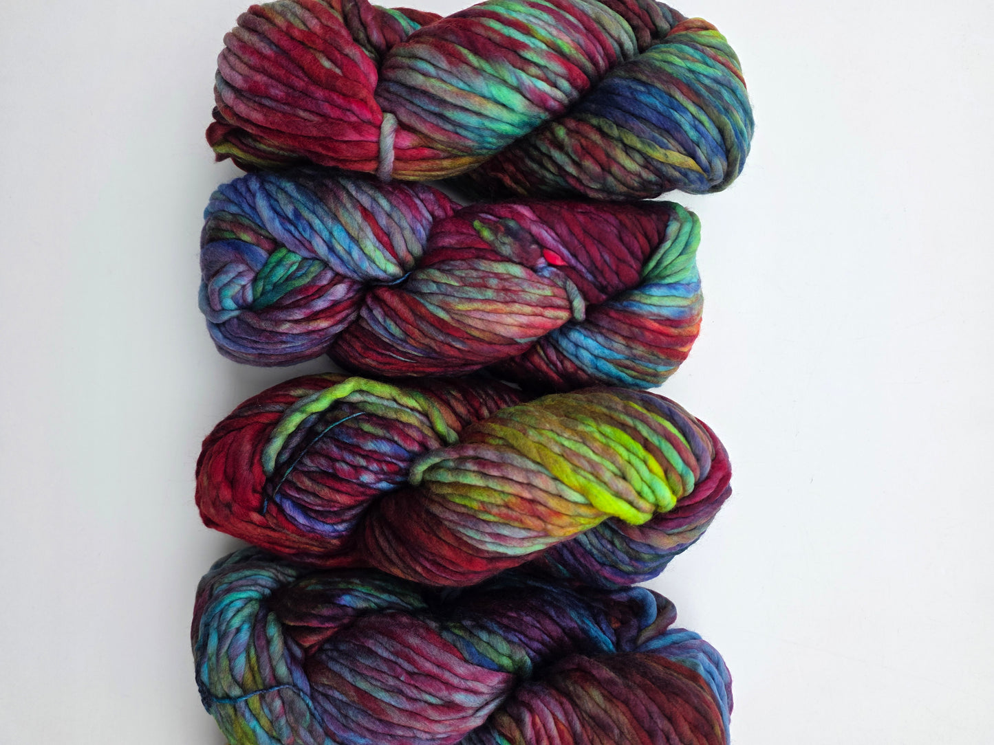 Malabrigo | Rasta | Camaleon | North Road Knits | Hand Dyed | Merino Wool | Super Bulky Yarn | Exclusive | Custom