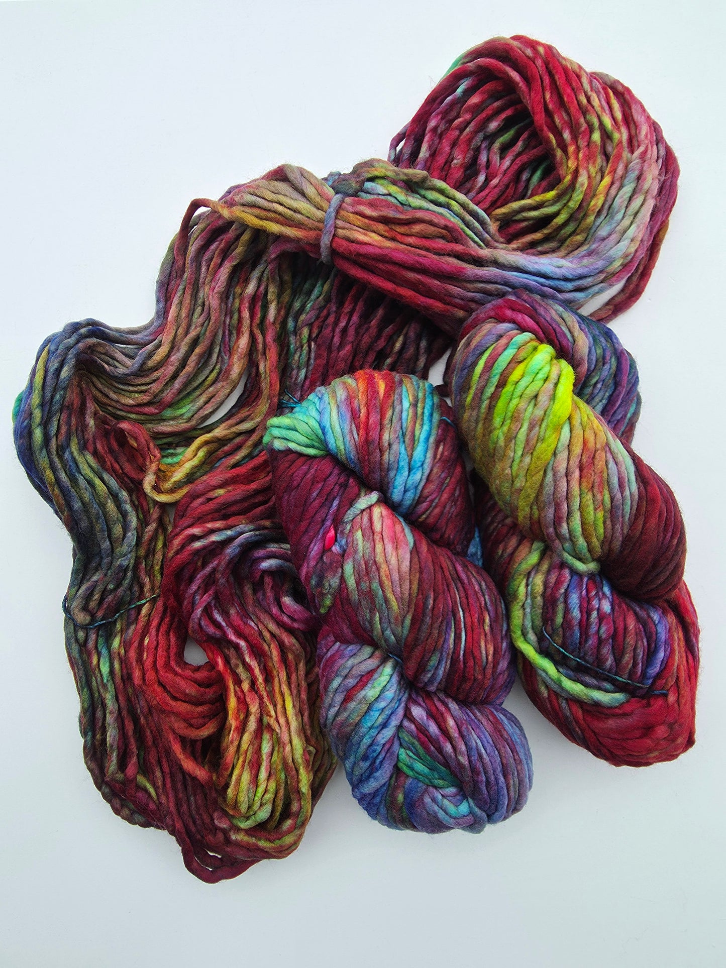 Malabrigo | Rasta | Camaleon | North Road Knits | Hand Dyed | Merino Wool | Super Bulky Yarn | Exclusive | Custom