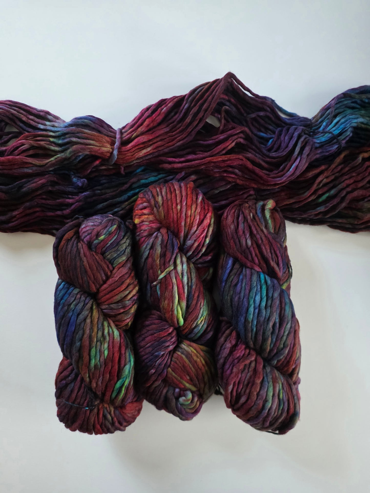Malabrigo | Rasta | Camaleon | North Road Knits | Hand Dyed | Merino Wool | Super Bulky Yarn | Exclusive | Custom