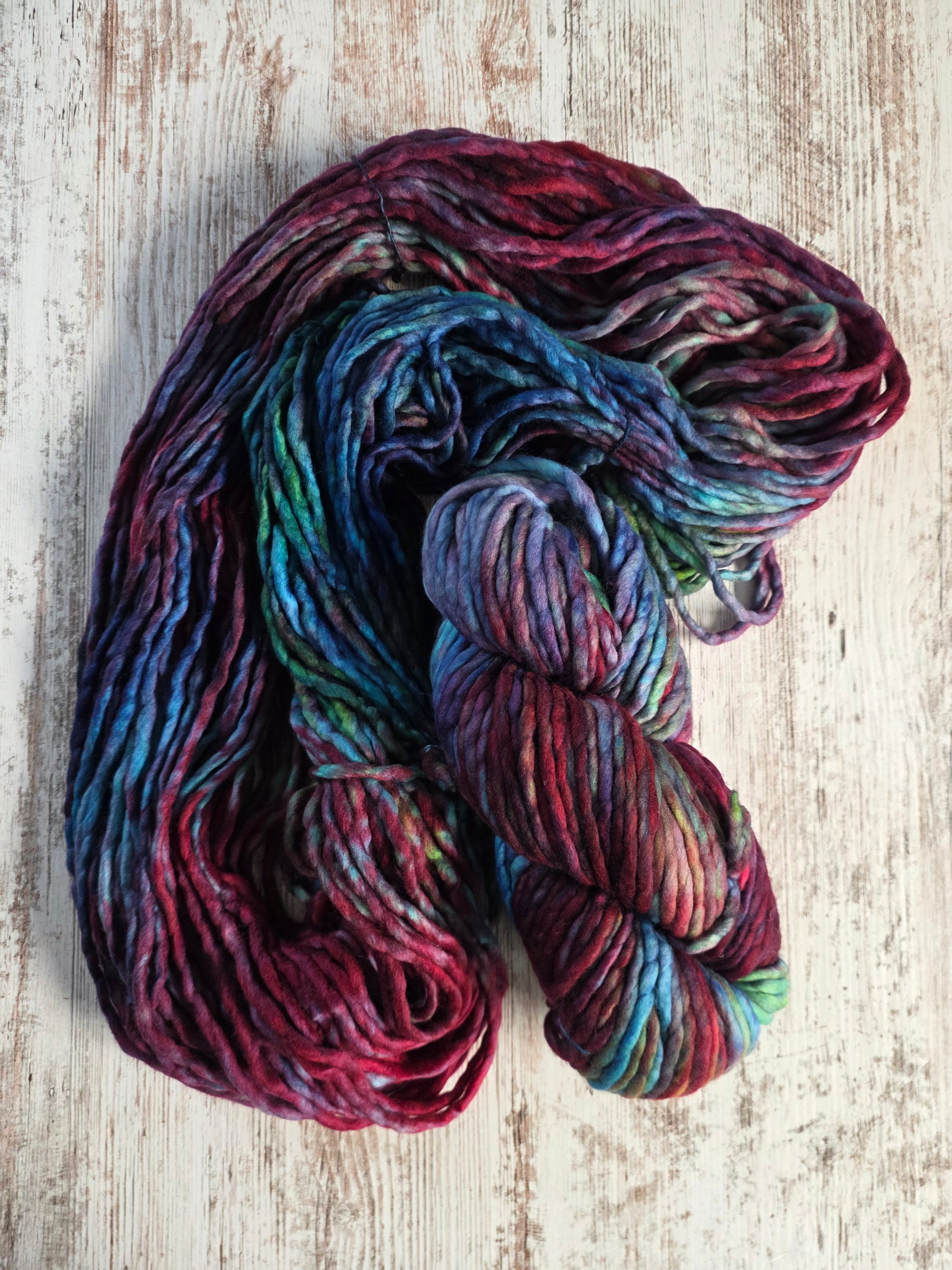 Malabrigo | Rasta | Camaleon | North Road Knits | Hand Dyed | Merino Wool | Super Bulky Yarn | Exclusive | Custom