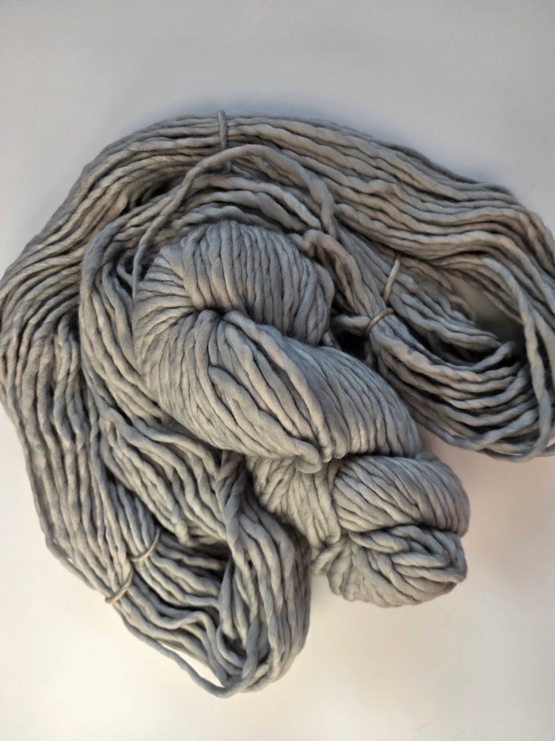 Malabrigo | Rasta | Cape Cod Gray | North Road Knits | Hand Dyed | Merino Wool | Super Bulky Yarn