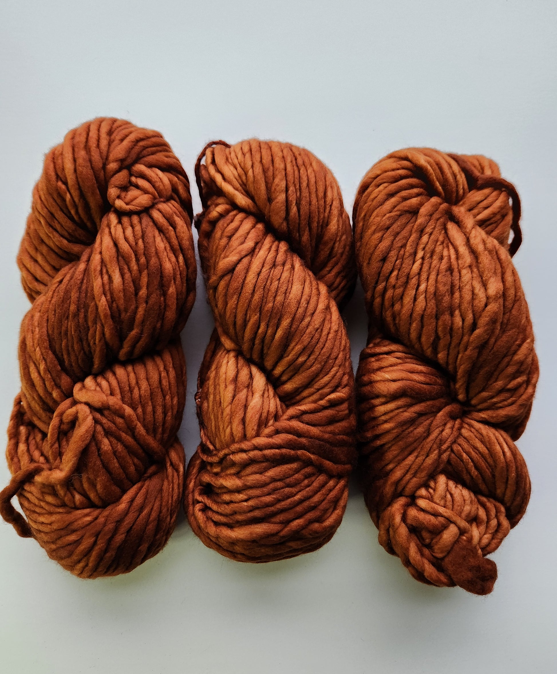 Malabrigo | Rasta | Caramel | North Road Knits | Hand Dyed | Merino Wool | Super Bulky Yarn
