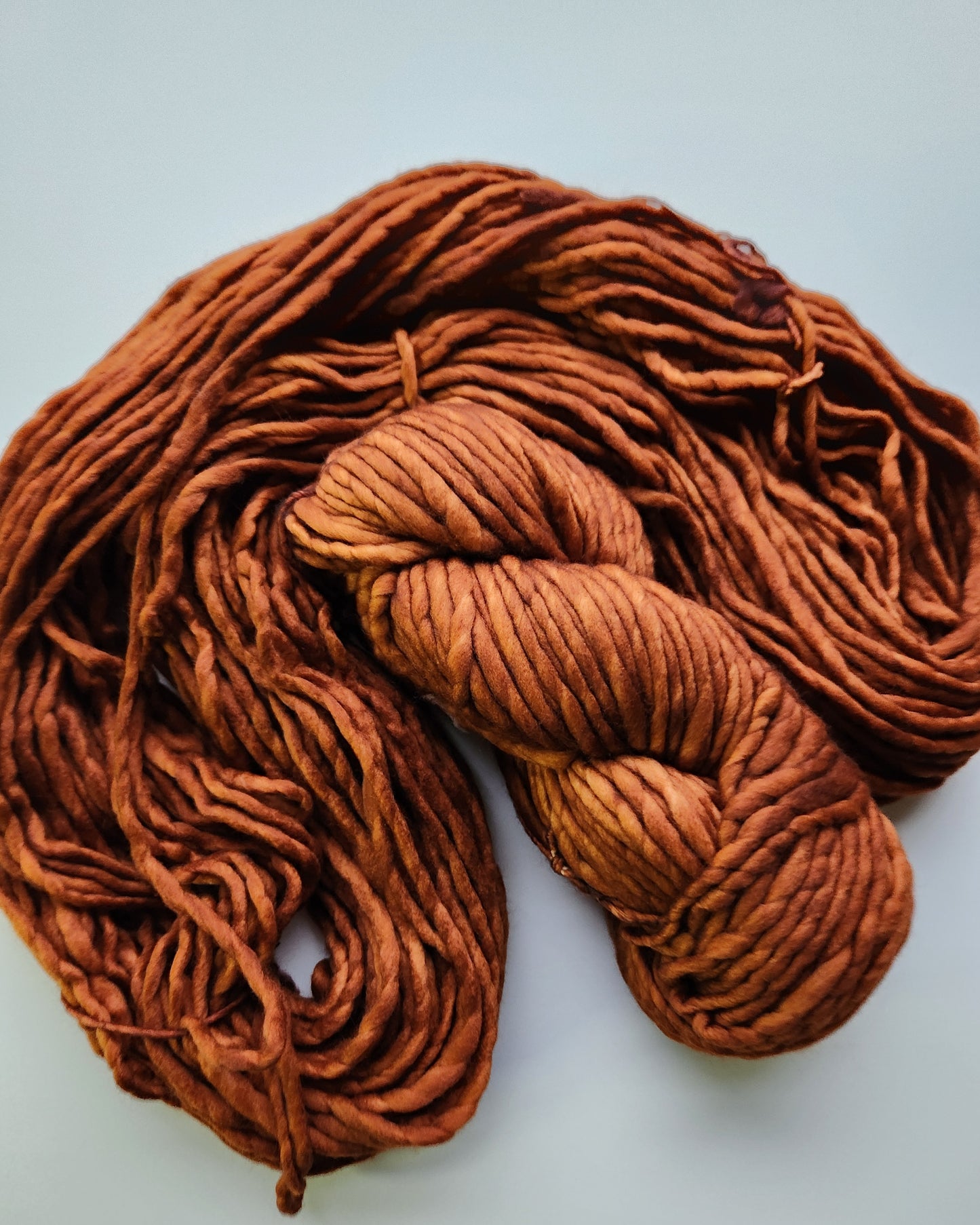 Malabrigo | Rasta | Caramel | North Road Knits | Hand Dyed | Merino Wool | Super Bulky Yarn