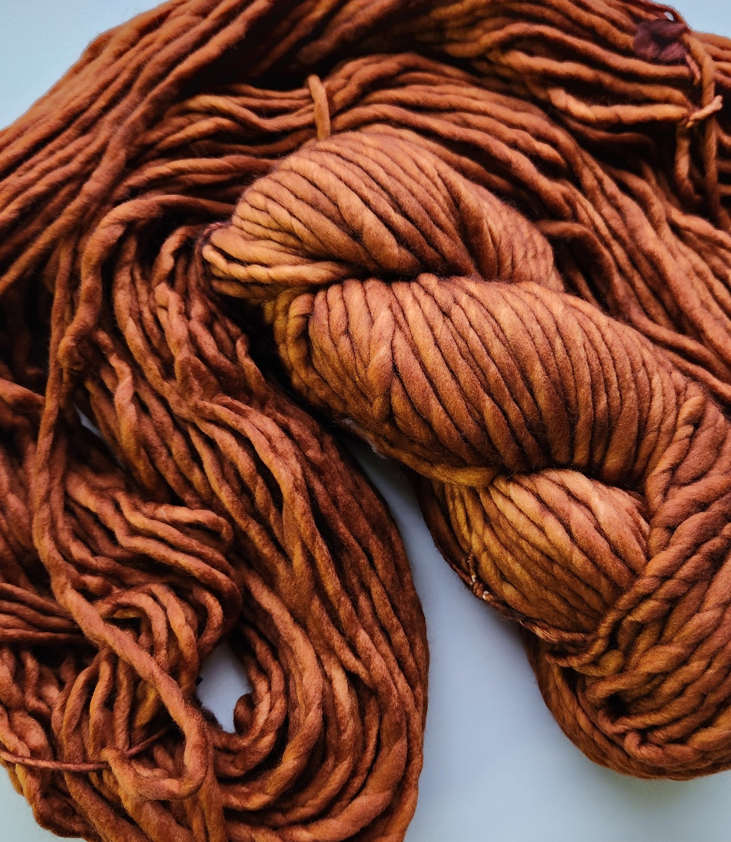 Malabrigo | Rasta | Caramel | North Road Knits | Hand Dyed | Merino Wool | Super Bulky Yarn