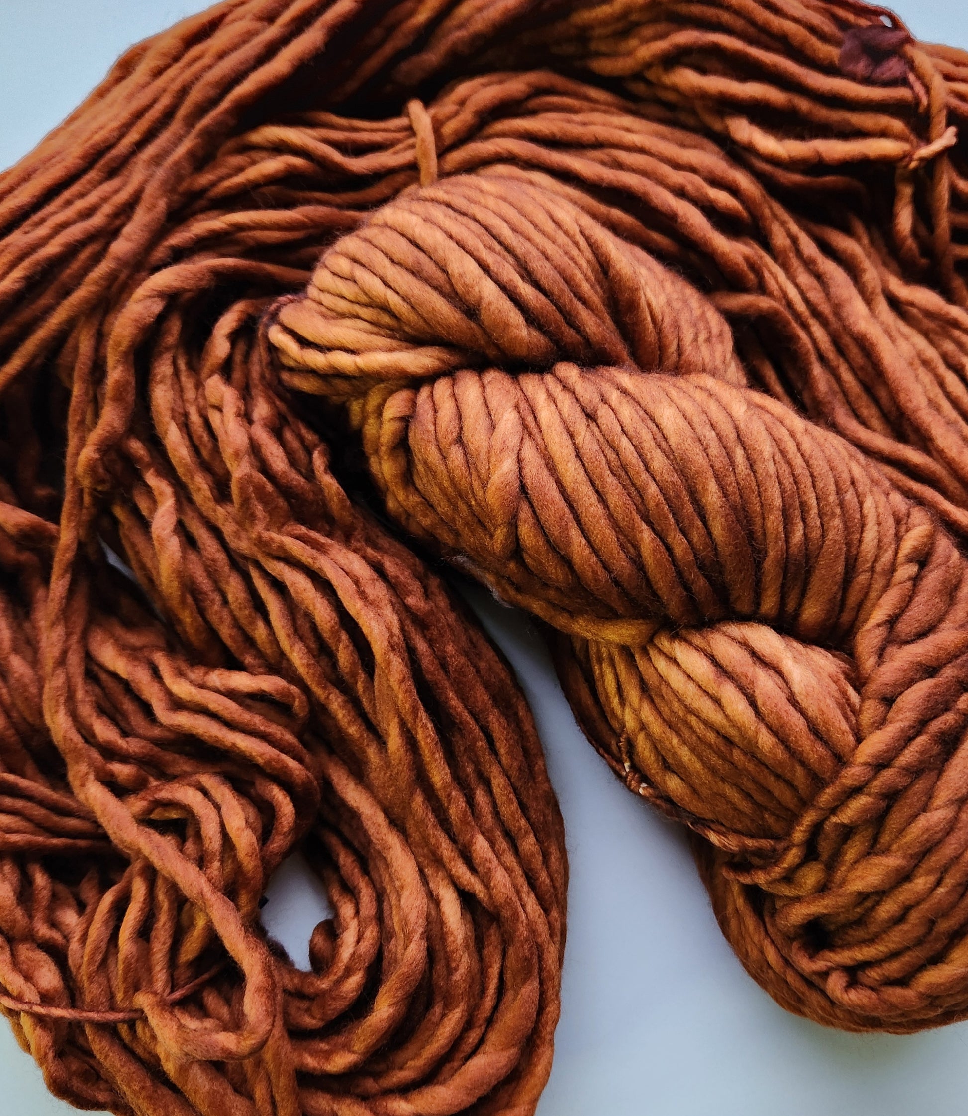 Malabrigo | Rasta | Caramel | North Road Knits | Hand Dyed | Merino Wool | Super Bulky Yarn