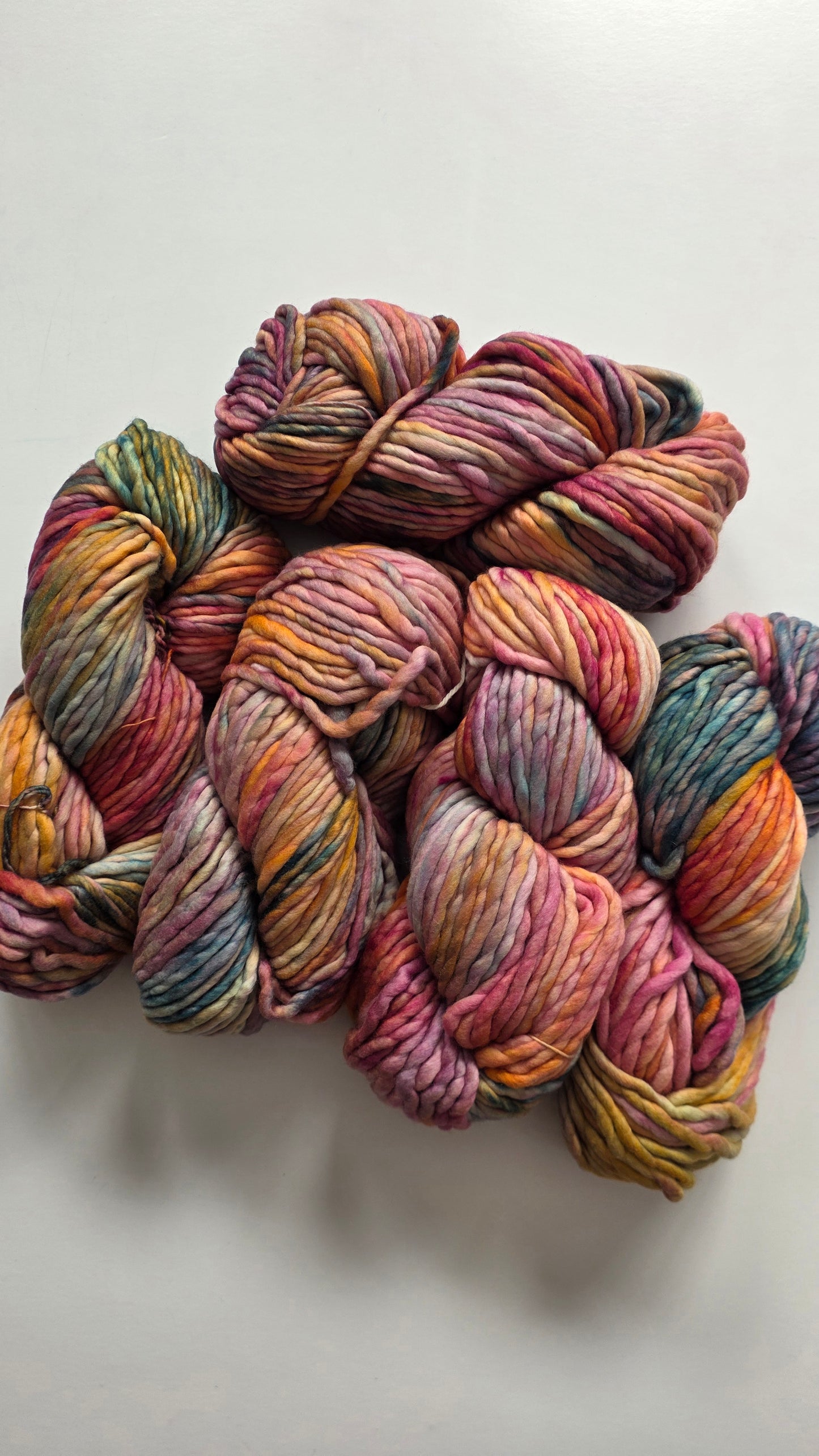 Malabrigo | Rasta | Dancing Leaves | North Road Knits | Hand Dyed | Merino Wool | Super Bulky Yarn
