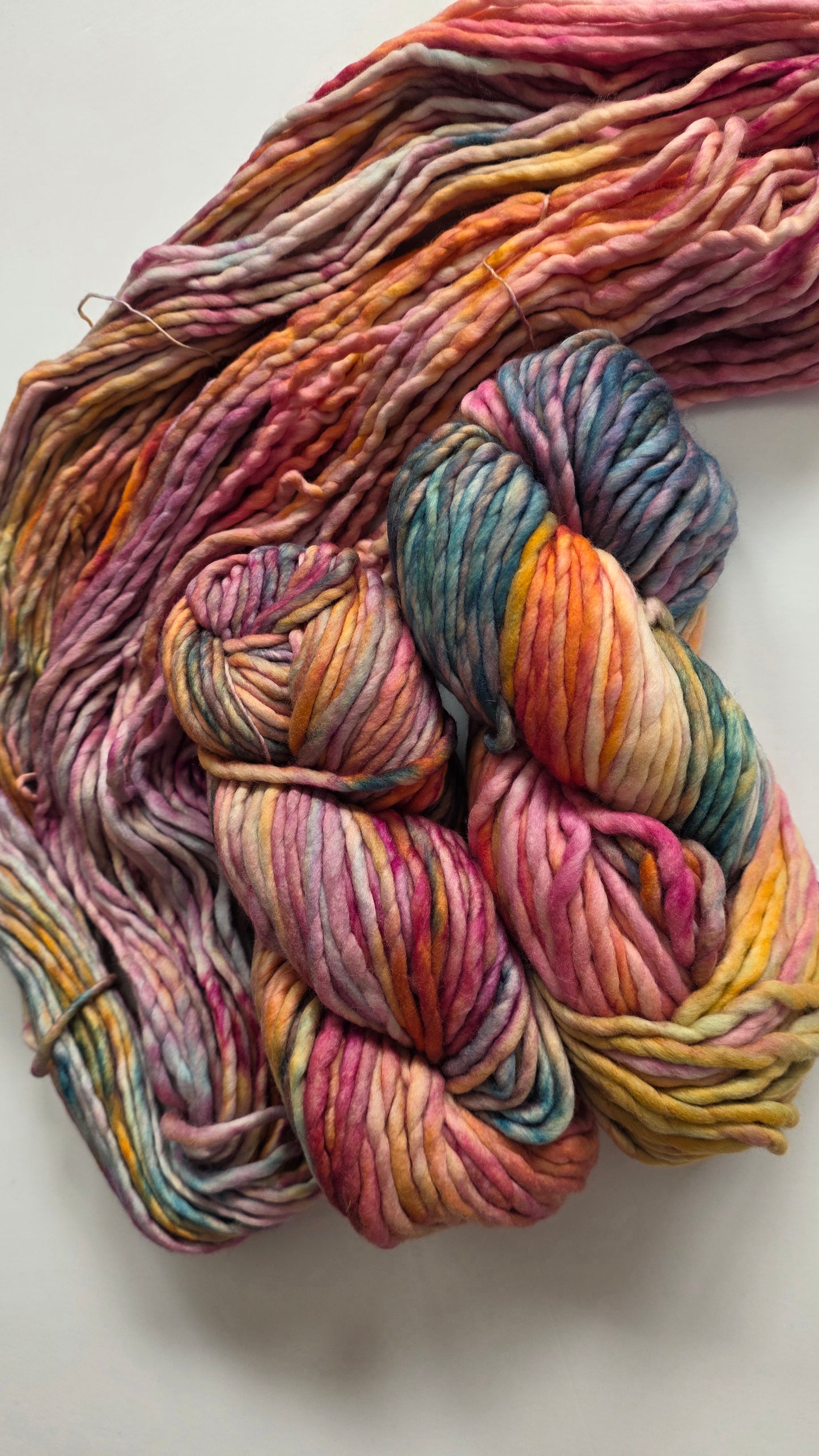 Malabrigo | Rasta | Dancing Leaves | North Road Knits | Hand Dyed | Merino Wool | Super Bulky Yarn