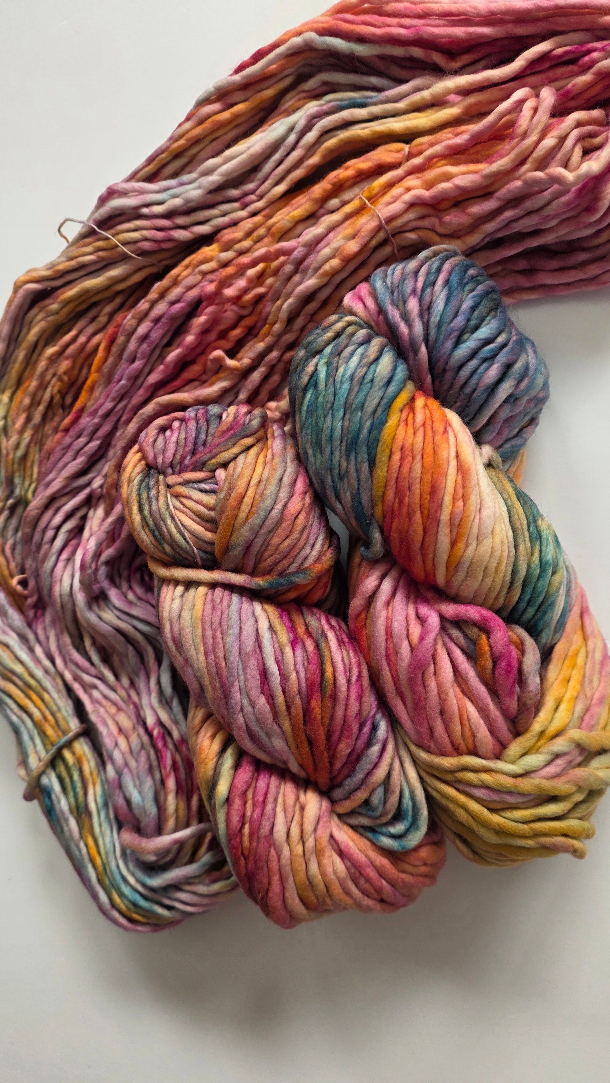 Malabrigo | Rasta | Dancing Leaves | North Road Knits | Hand Dyed | Merino Wool | Super Bulky Yarn