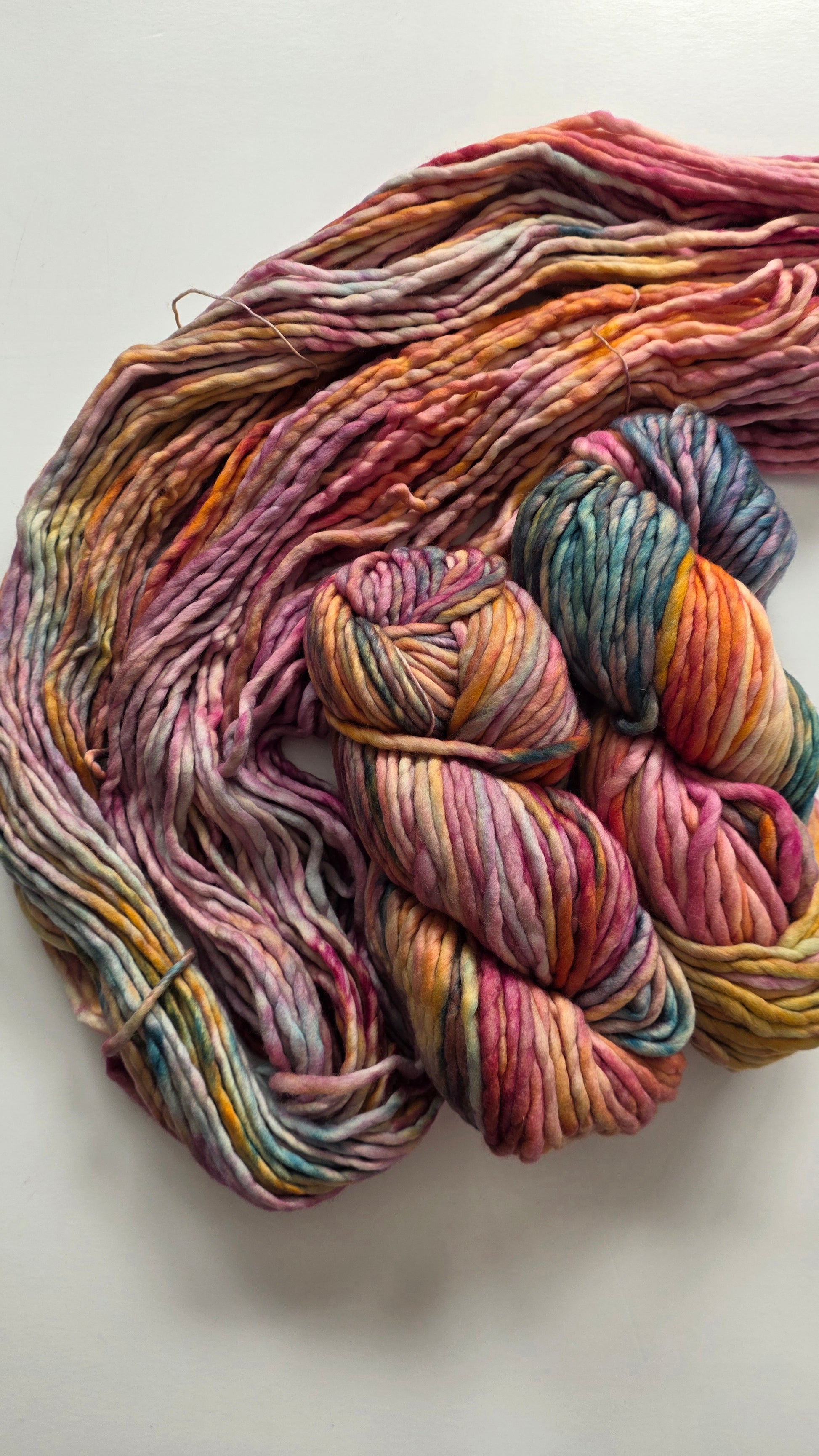 Malabrigo | Rasta | Dancing Leaves | North Road Knits | Hand Dyed | Merino Wool | Super Bulky Yarn