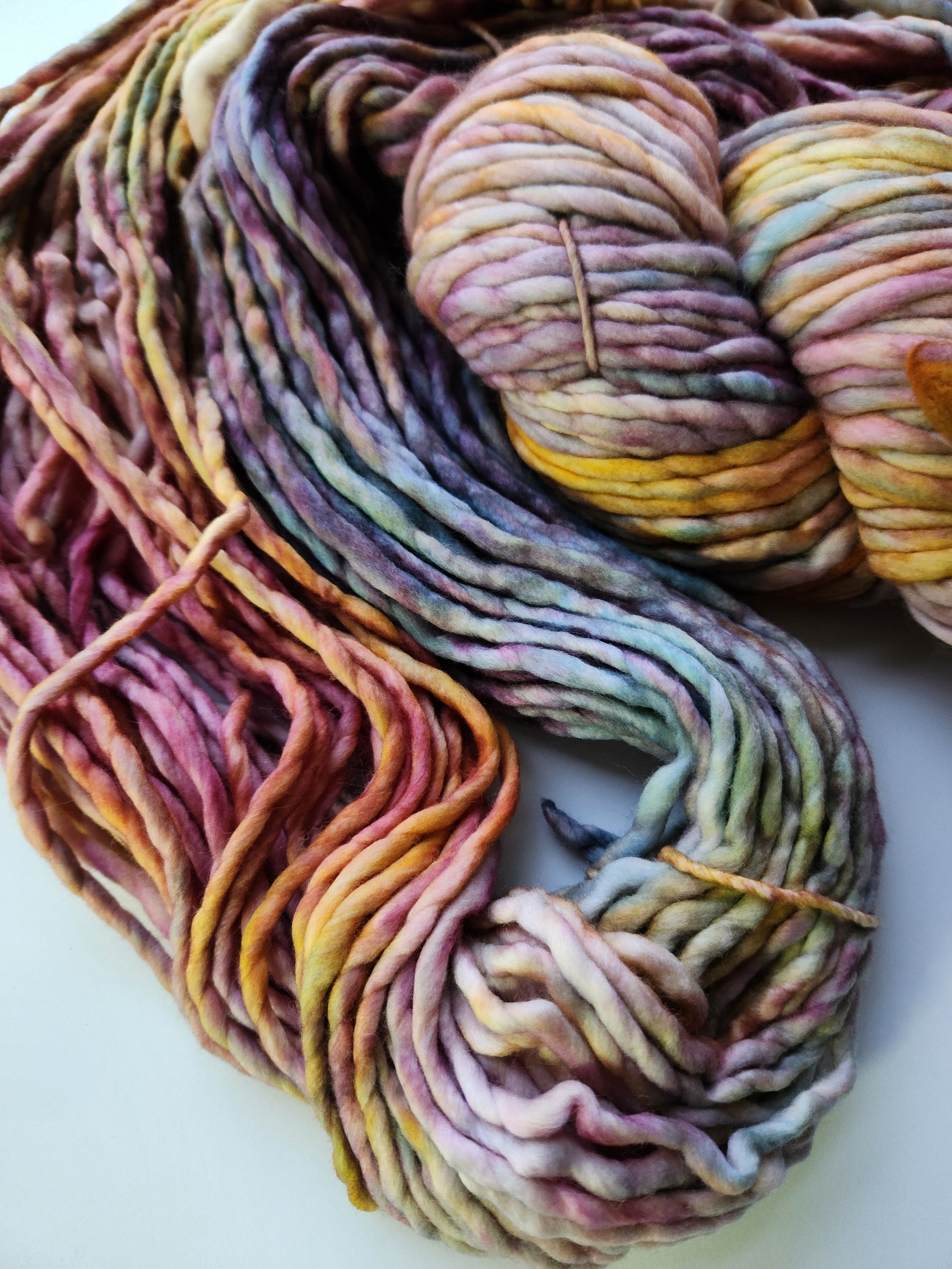 Malabrigo | Rasta | Dancing Leaves | North Road Knits | Hand Dyed | Merino Wool | Super Bulky Yarn