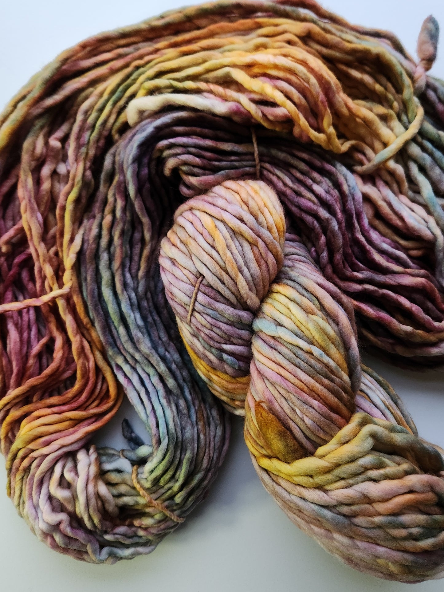 Malabrigo | Rasta | Dancing Leaves | North Road Knits | Hand Dyed | Merino Wool | Super Bulky Yarn