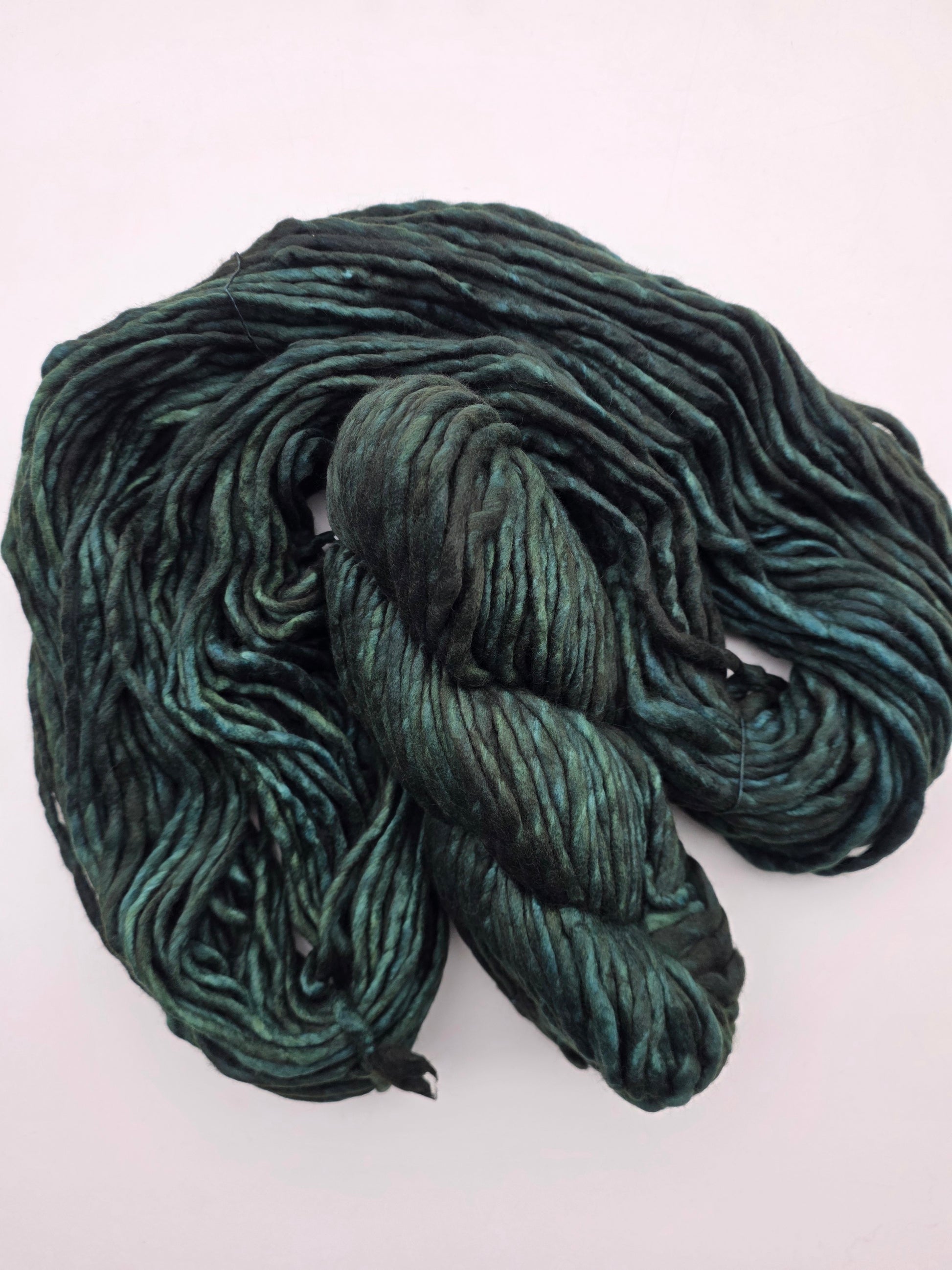 Malabrigo | Rasta | Forest | North Road Knits | Hand Dyed | Merino Wool | Super Bulky Yarn | Exclusive | Custom