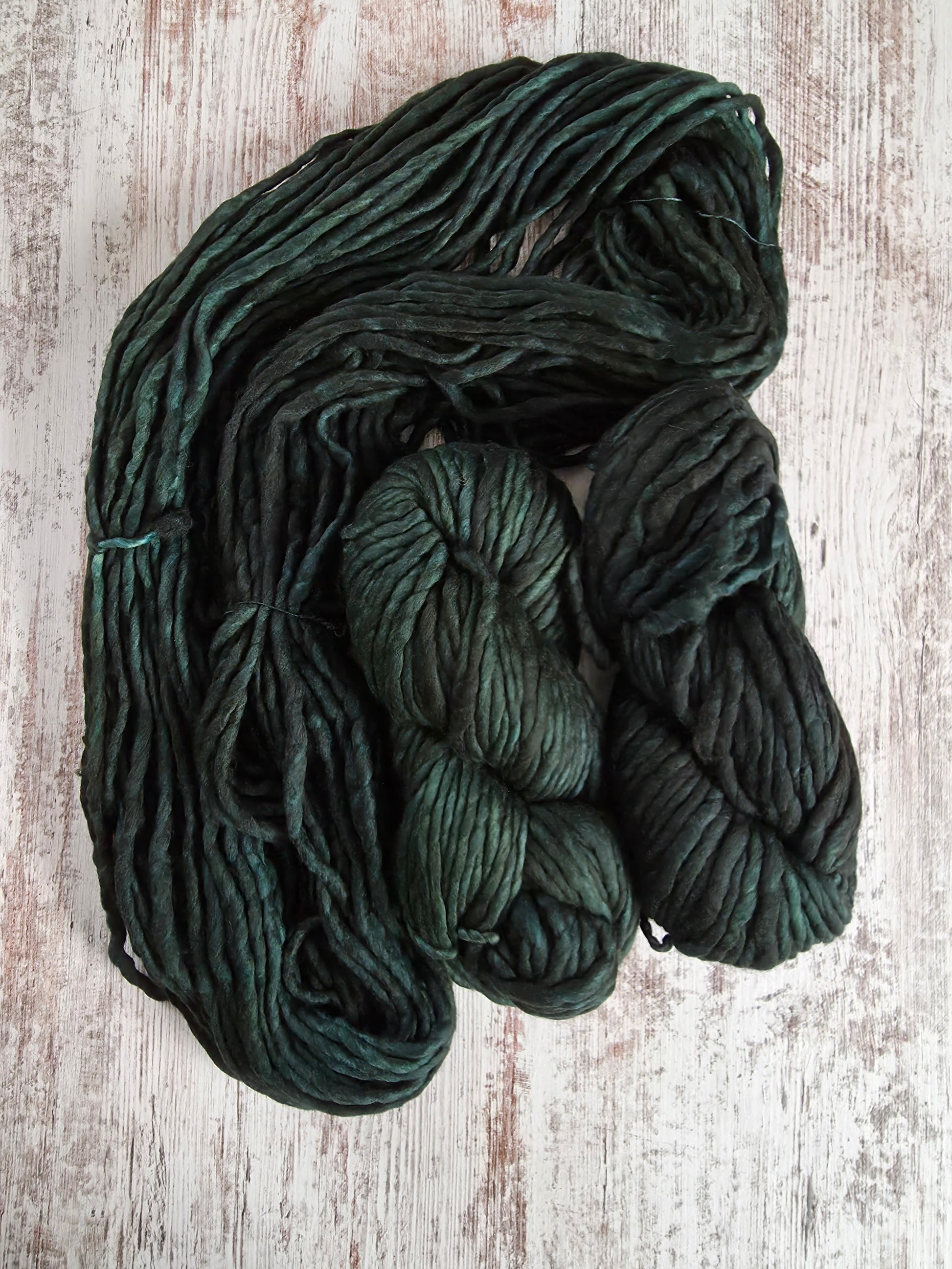 Malabrigo | Rasta | Forest | North Road Knits | Hand Dyed | Merino Wool | Super Bulky Yarn | Exclusive | Custom