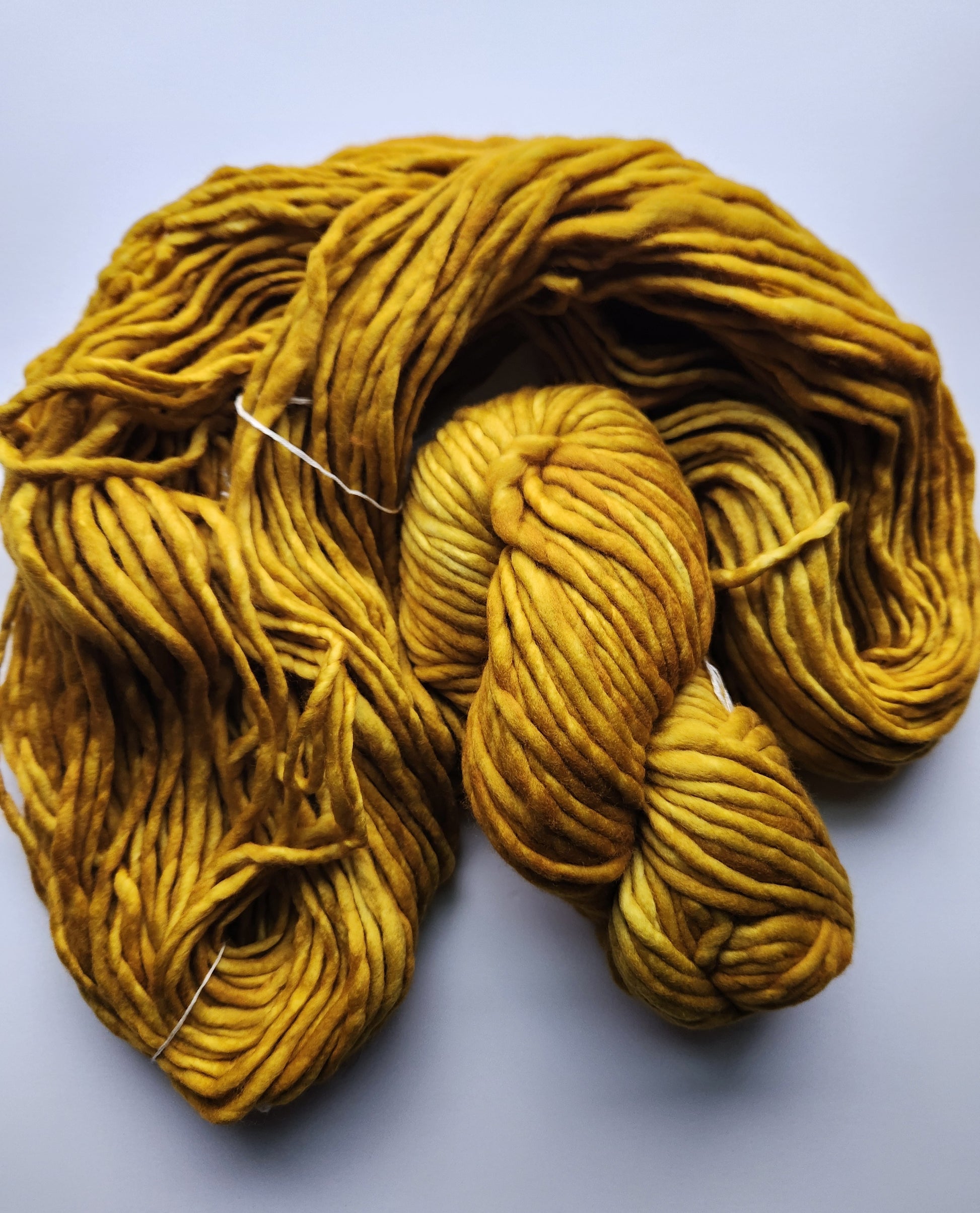 Malabrigo | Rasta | Frank Ochre | North Road Knits | Hand Dyed | Merino Wool | Super Bulky Yarn