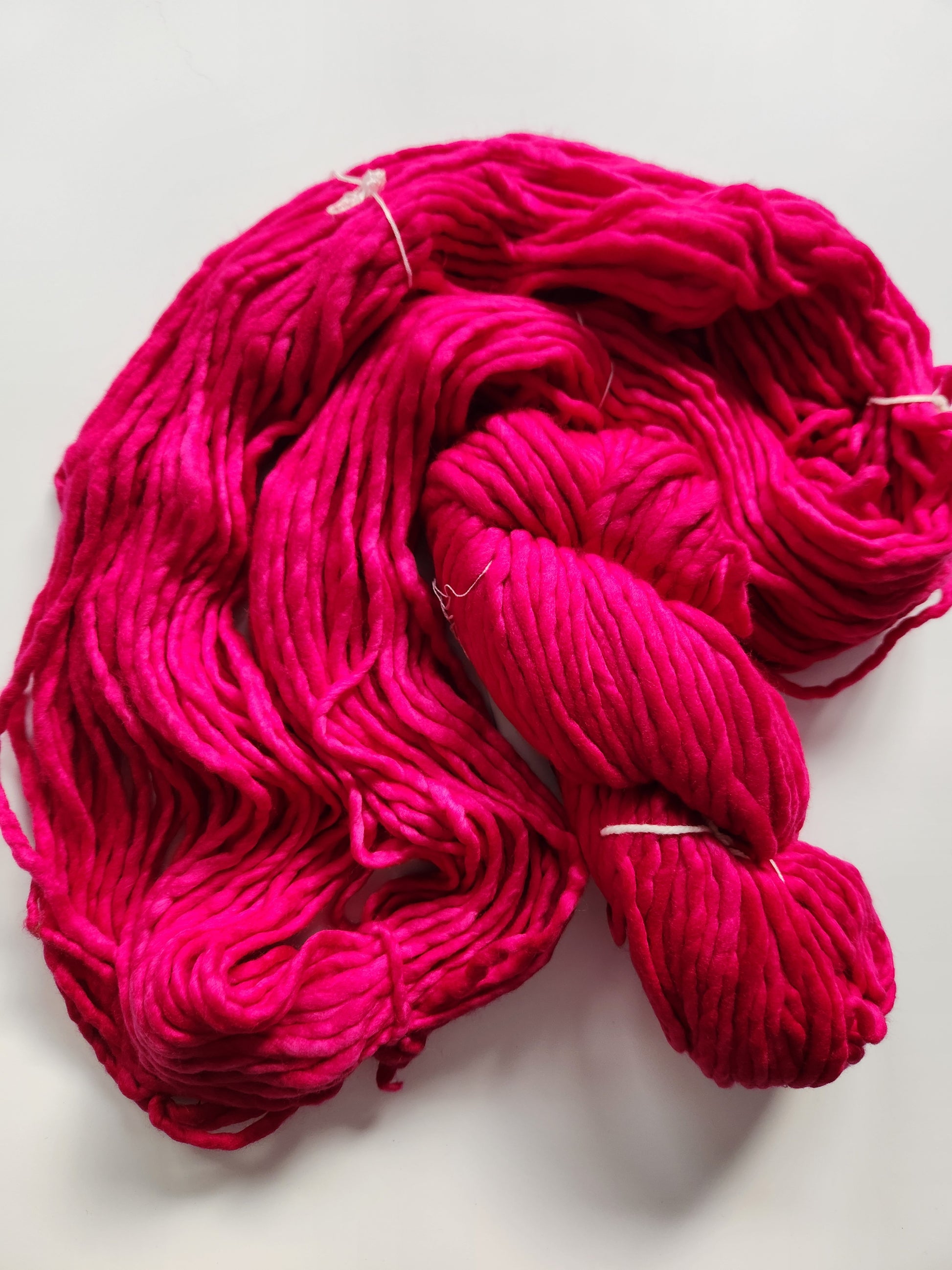 Malabrigo | Rasta | Fucsia | North Road Knits | Hand Dyed | Merino Wool | Super Bulky Yarn