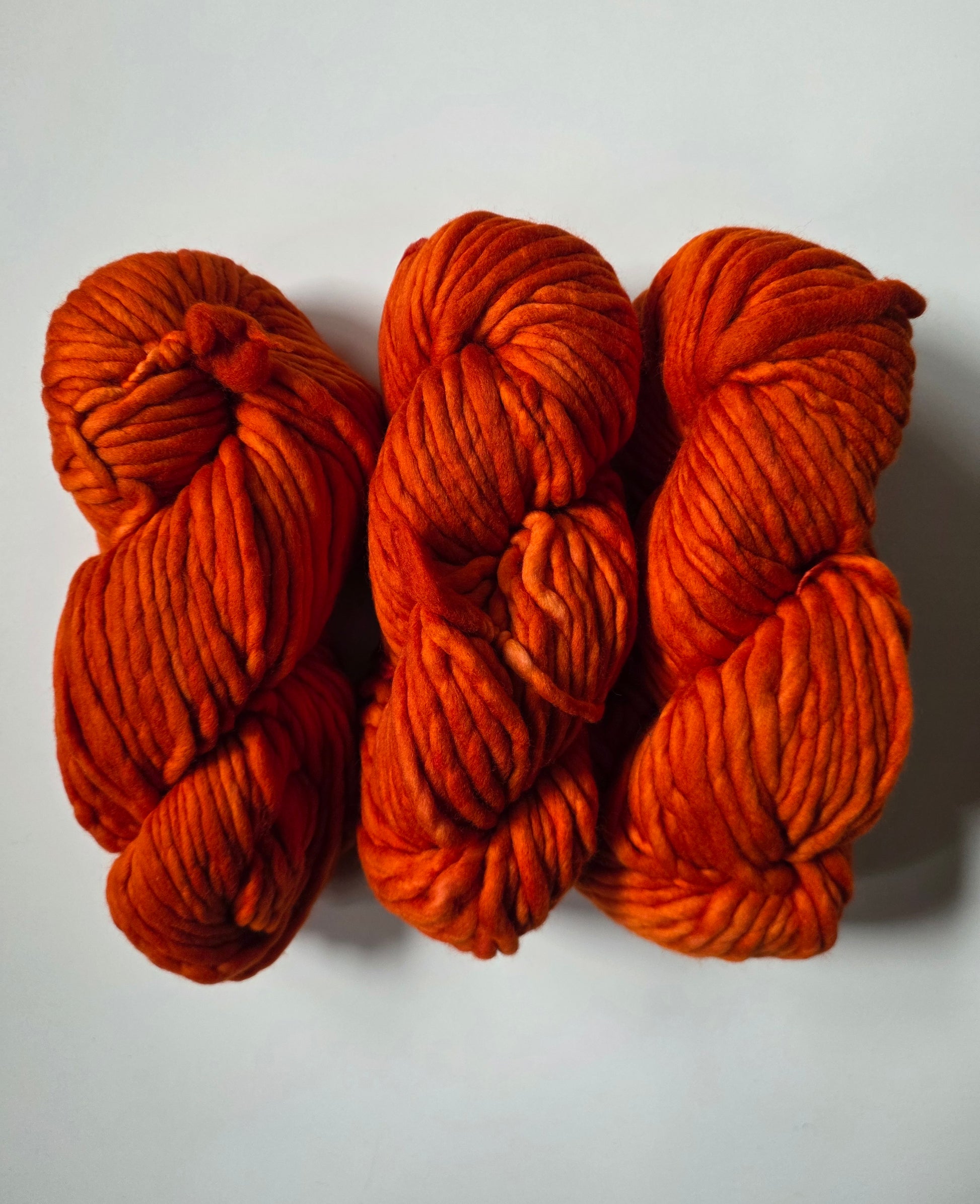Malabrigo | Rasta | Glazed Carrot | North Road Knits | Hand Dyed | Merino Wool | Super Bulky Yarn