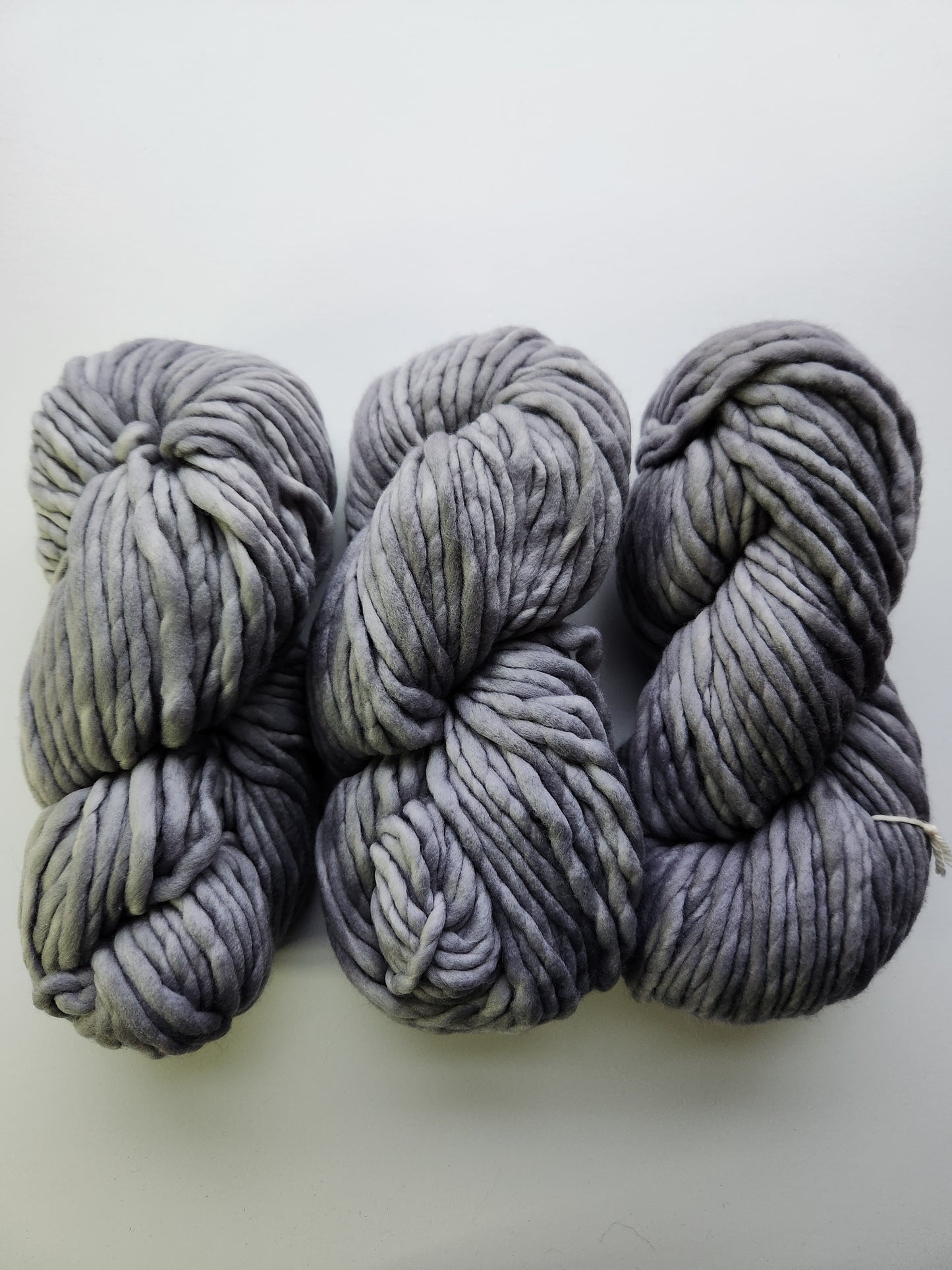 Malabrigo | Rasta | Gris | North Road Knits | Hand Dyed | Merino Wool | Super Bulky Yarn
