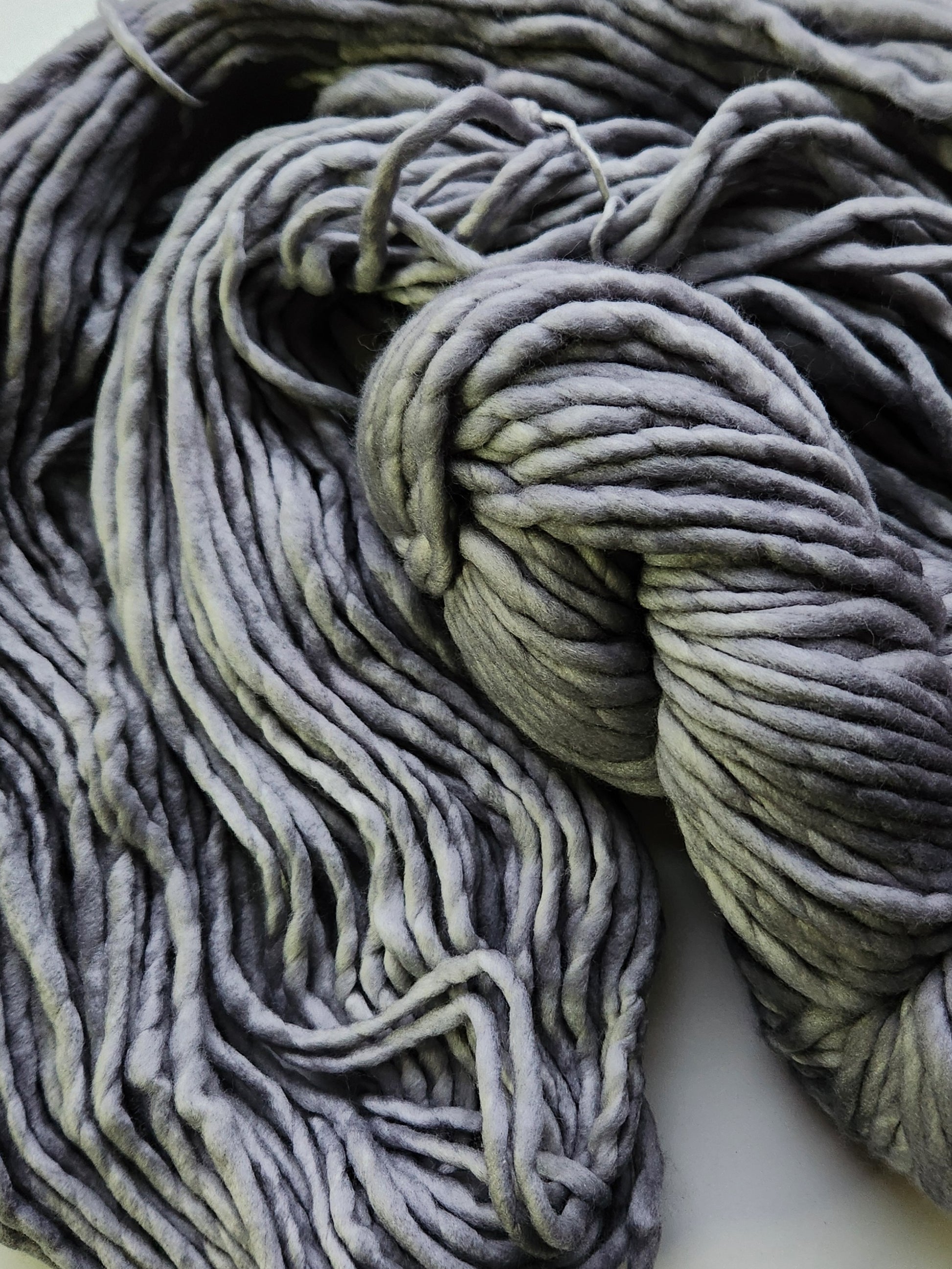 Malabrigo | Rasta | Gris | North Road Knits | Hand Dyed | Merino Wool | Super Bulky Yarn