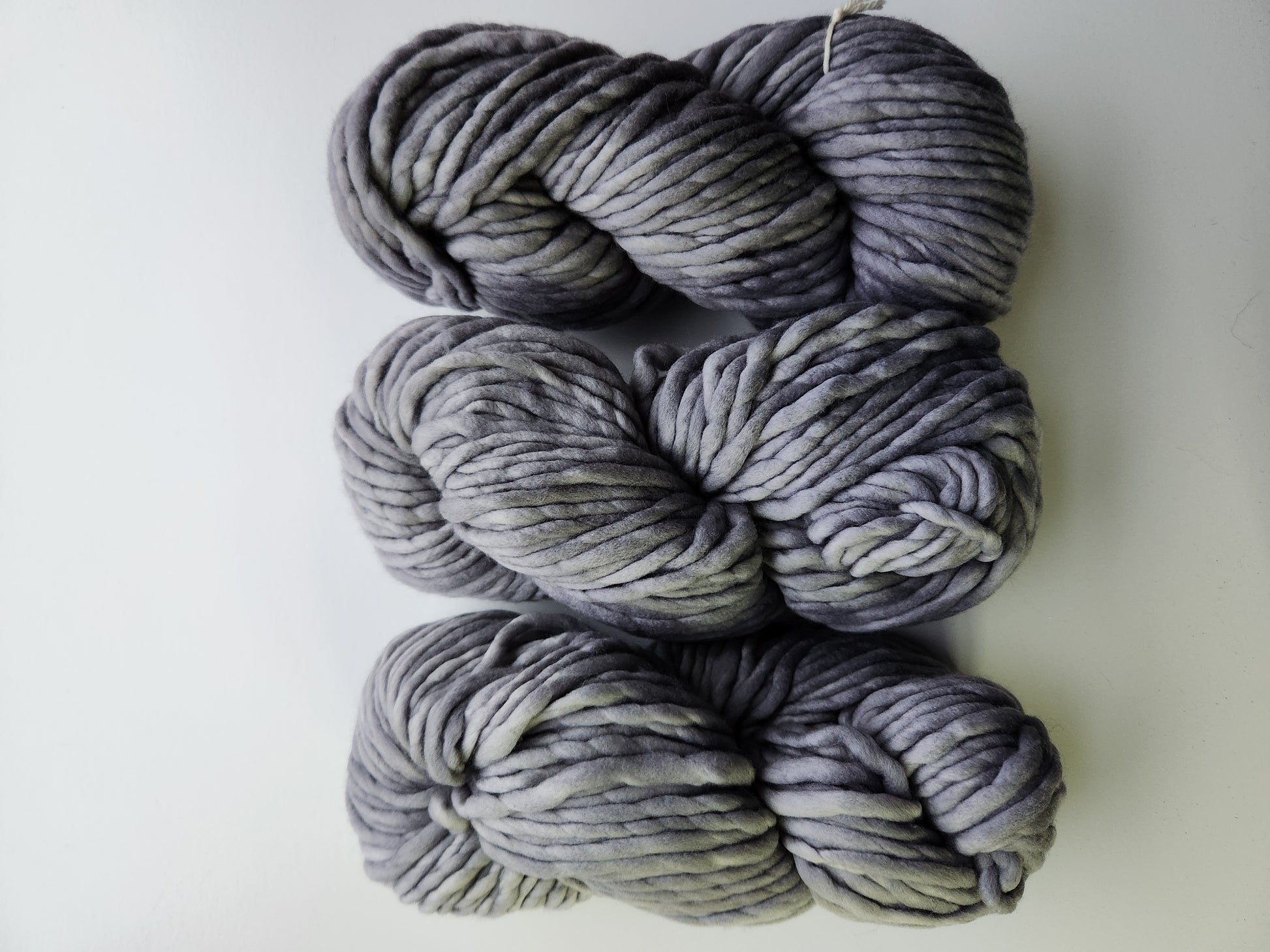 Malabrigo | Rasta | Gris | North Road Knits | Hand Dyed | Merino Wool | Super Bulky Yarn
