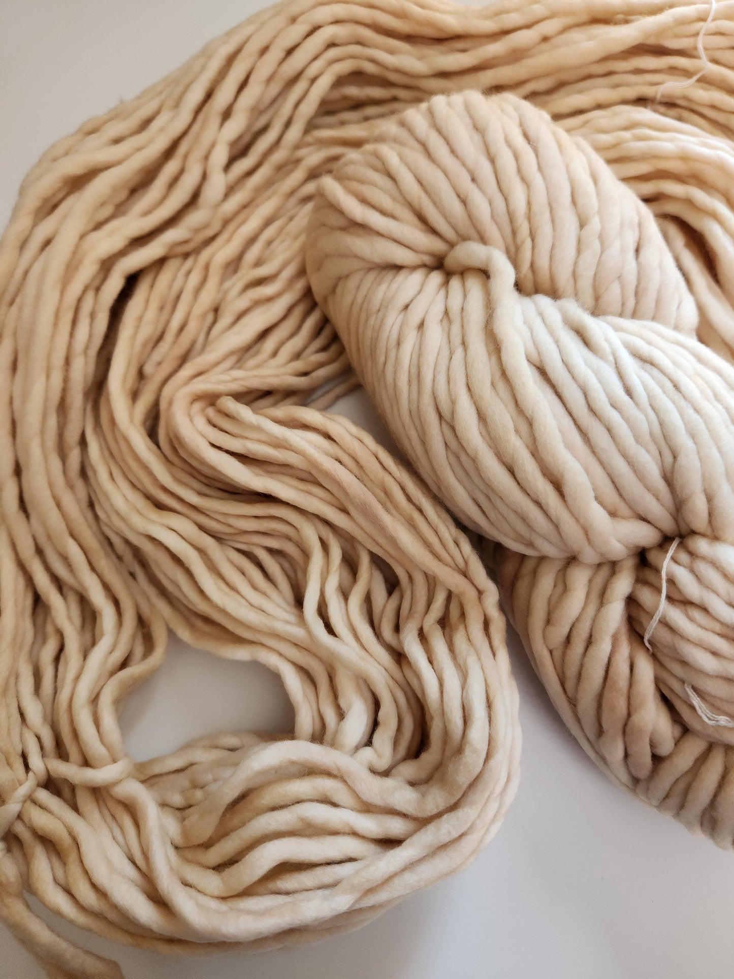 Malabrigo | Rasta | Ivory | North Road Knits | Hand Dyed | Merino Wool | Super Bulky Yarn